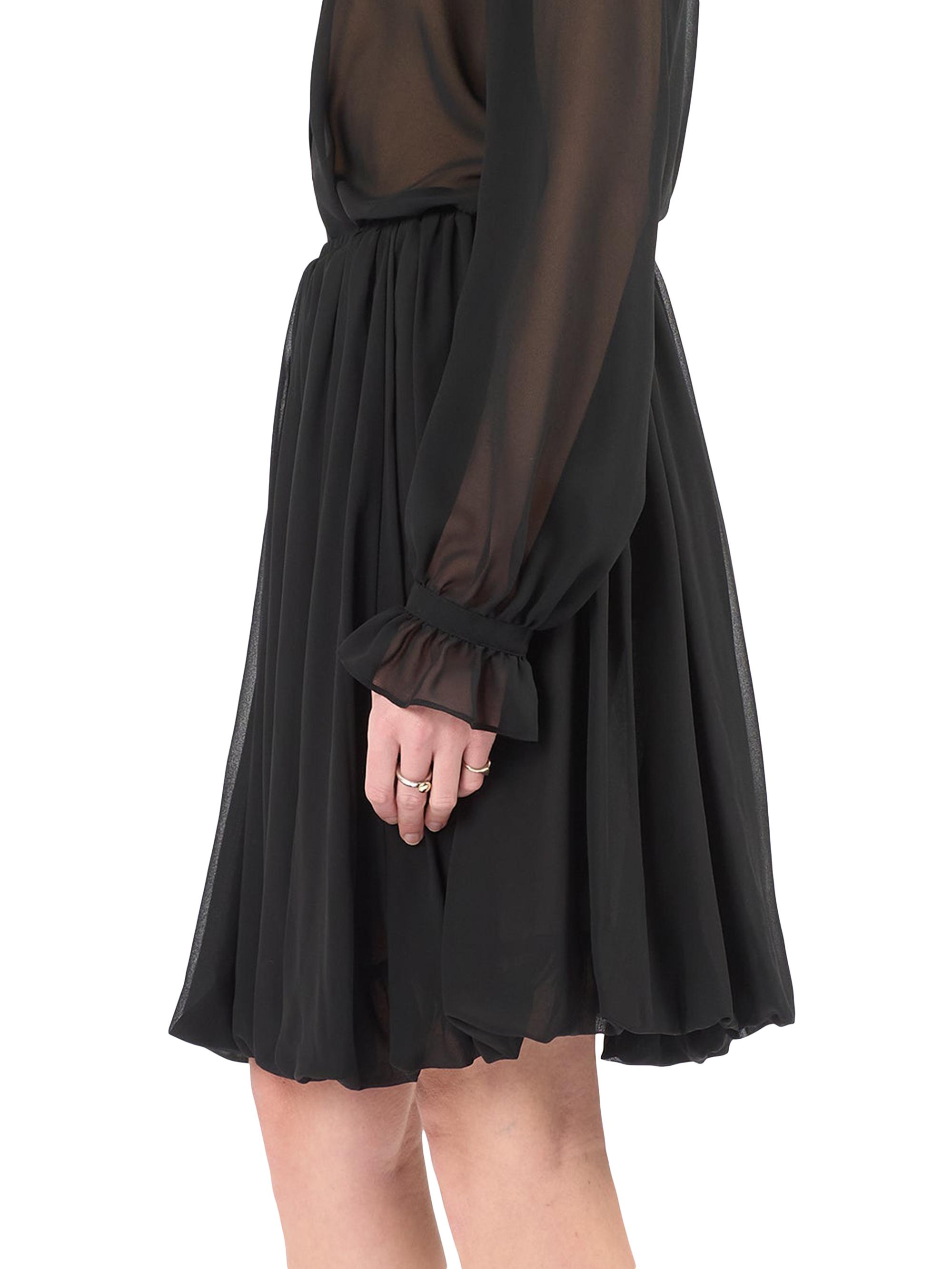Careste Women's Dottie Bubble Skirt - Black - side view in Black