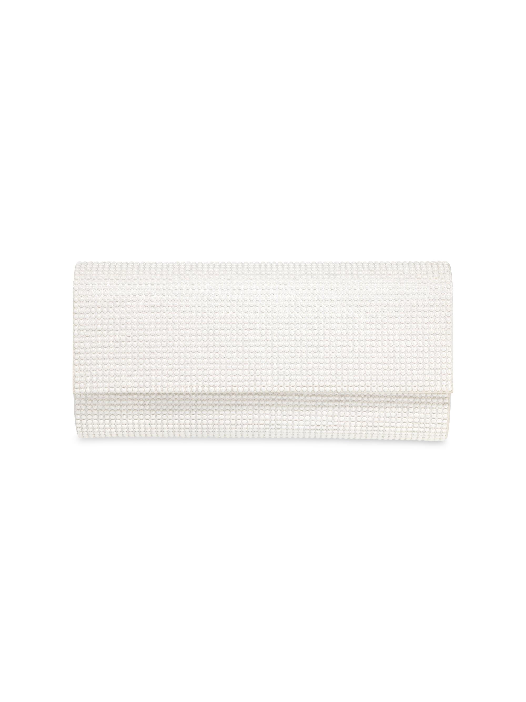 Judith Leiber Couture Women's Perry Embellished Envelope Clutch - White