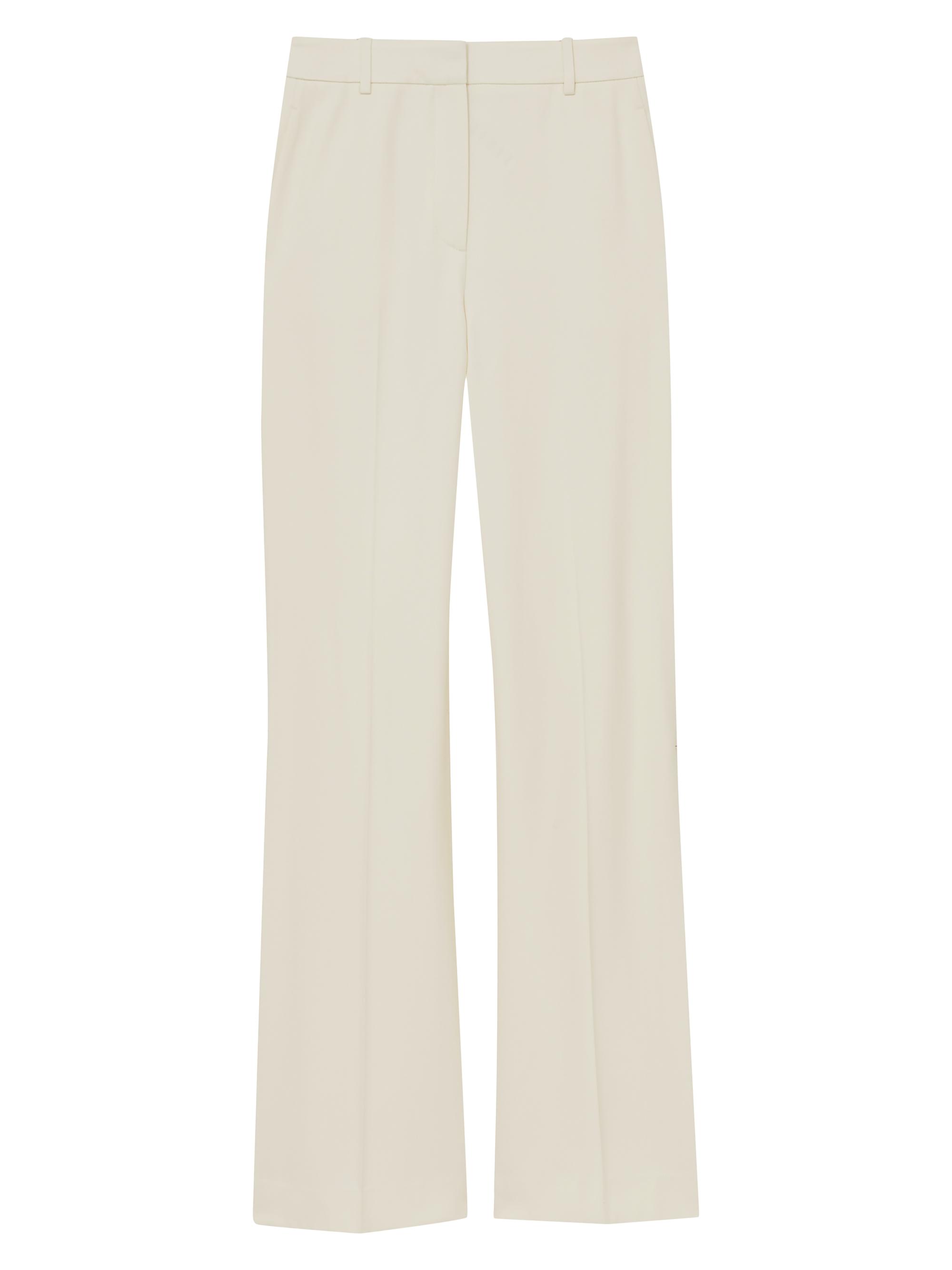 Reiss Women's Millie High-Rise Pants - Cream