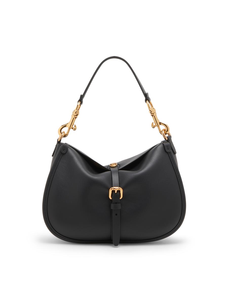 Etro Elegant Leather Crossbody Handbag In Black
