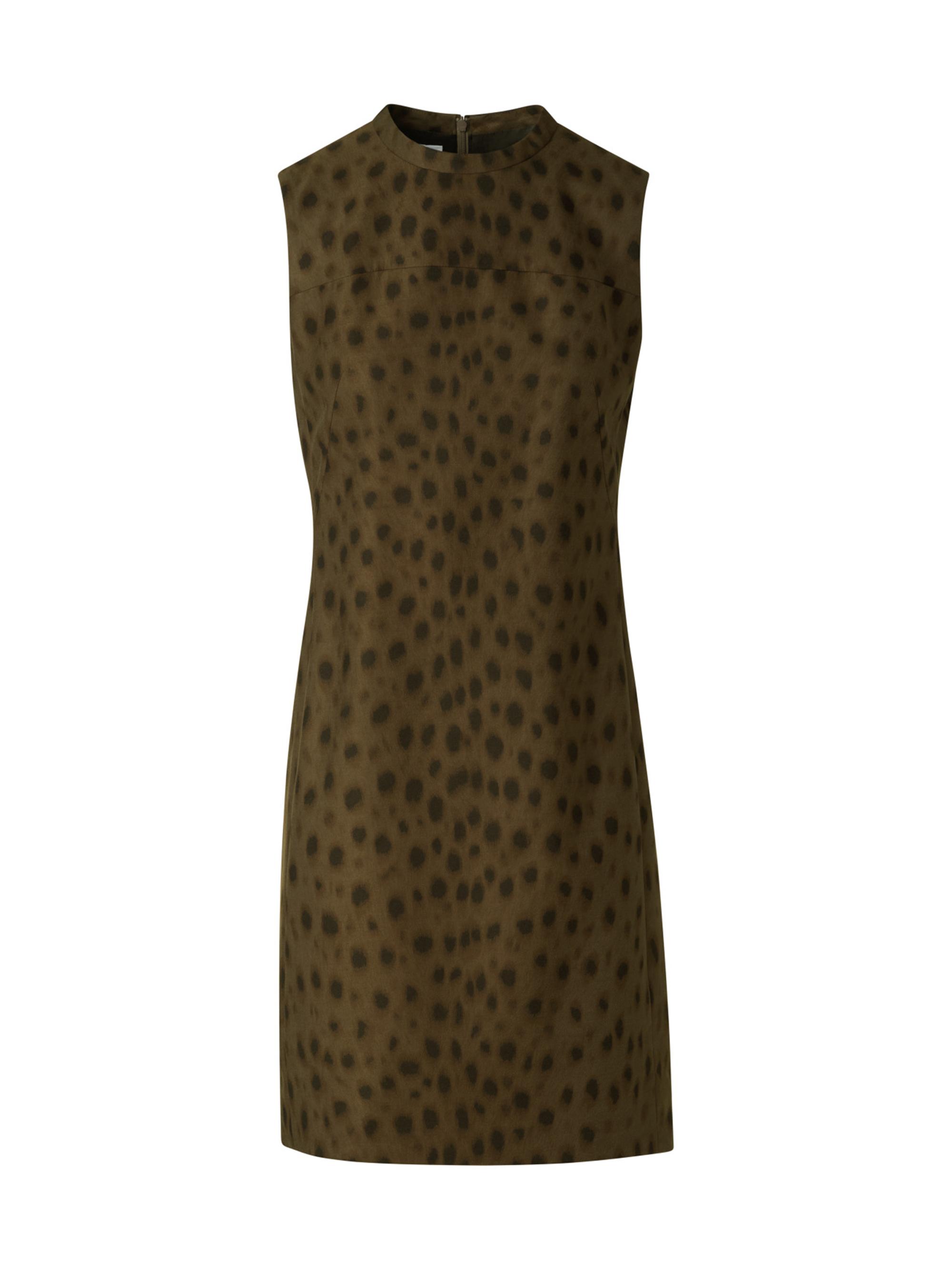 Akris punto Women's François Hardy Dotted Gabardine Minidress - Hazel Bark