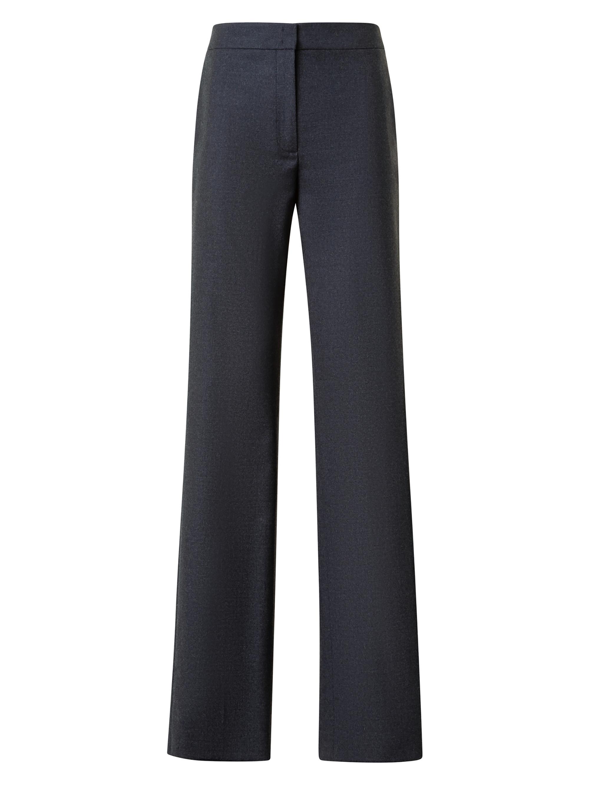 Akris punto Women's Marla Virgin Wool Pants - Charcoal