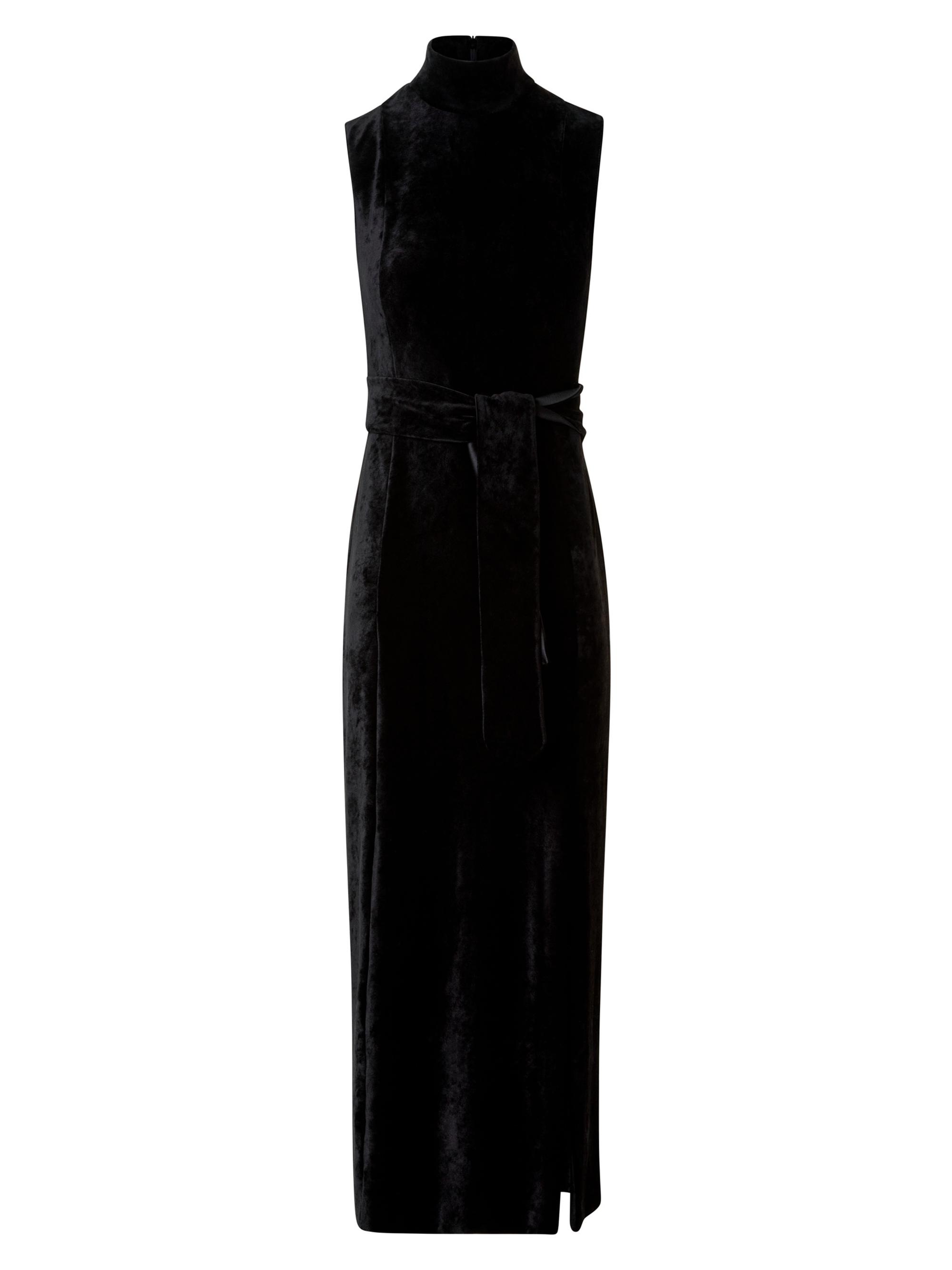 Akris punto Jersey & Star-Embroidered Tulle Maxi Dress | Saks