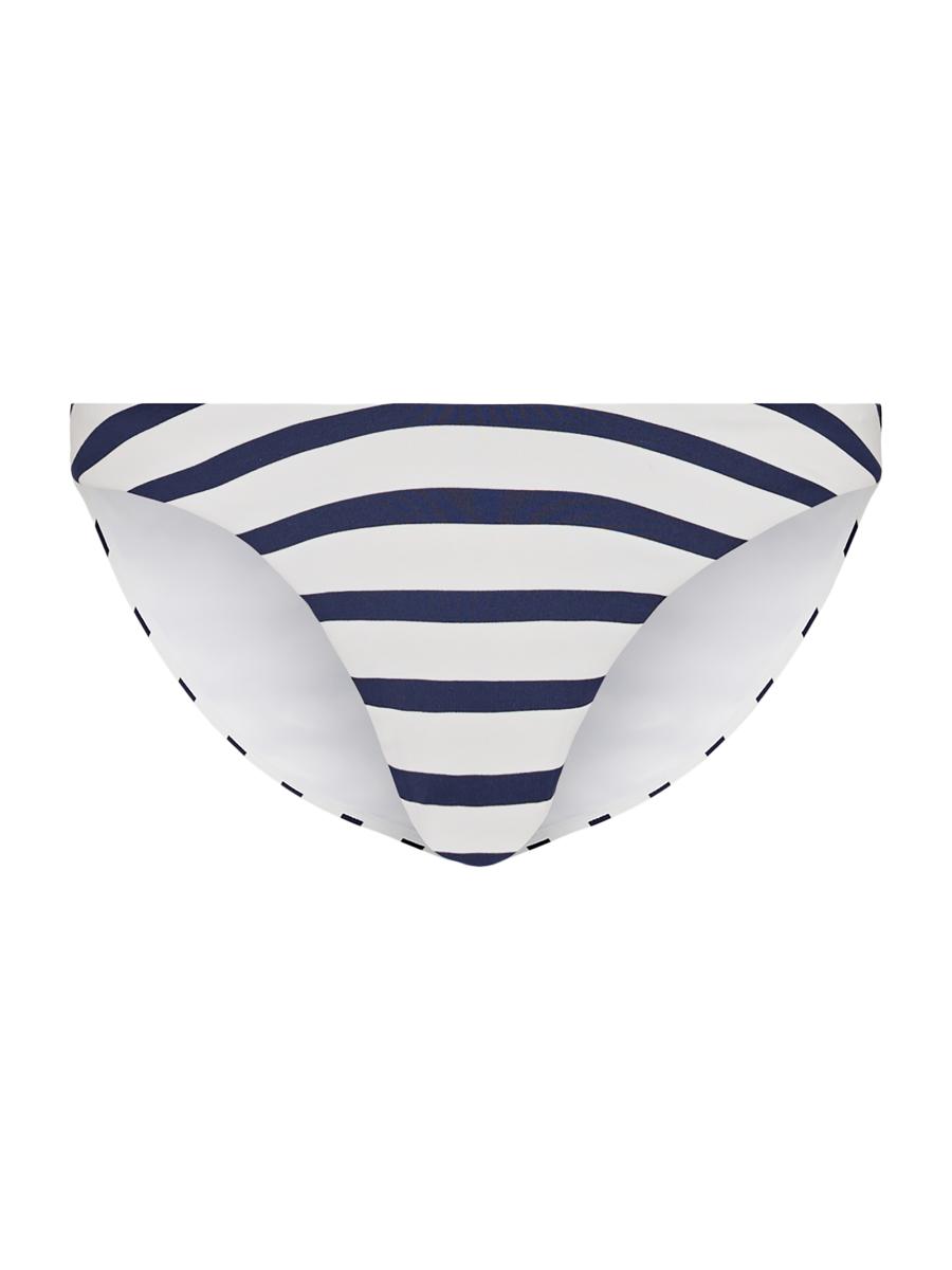 Milly Women's Margot Striped Bikini Bottom In Multi