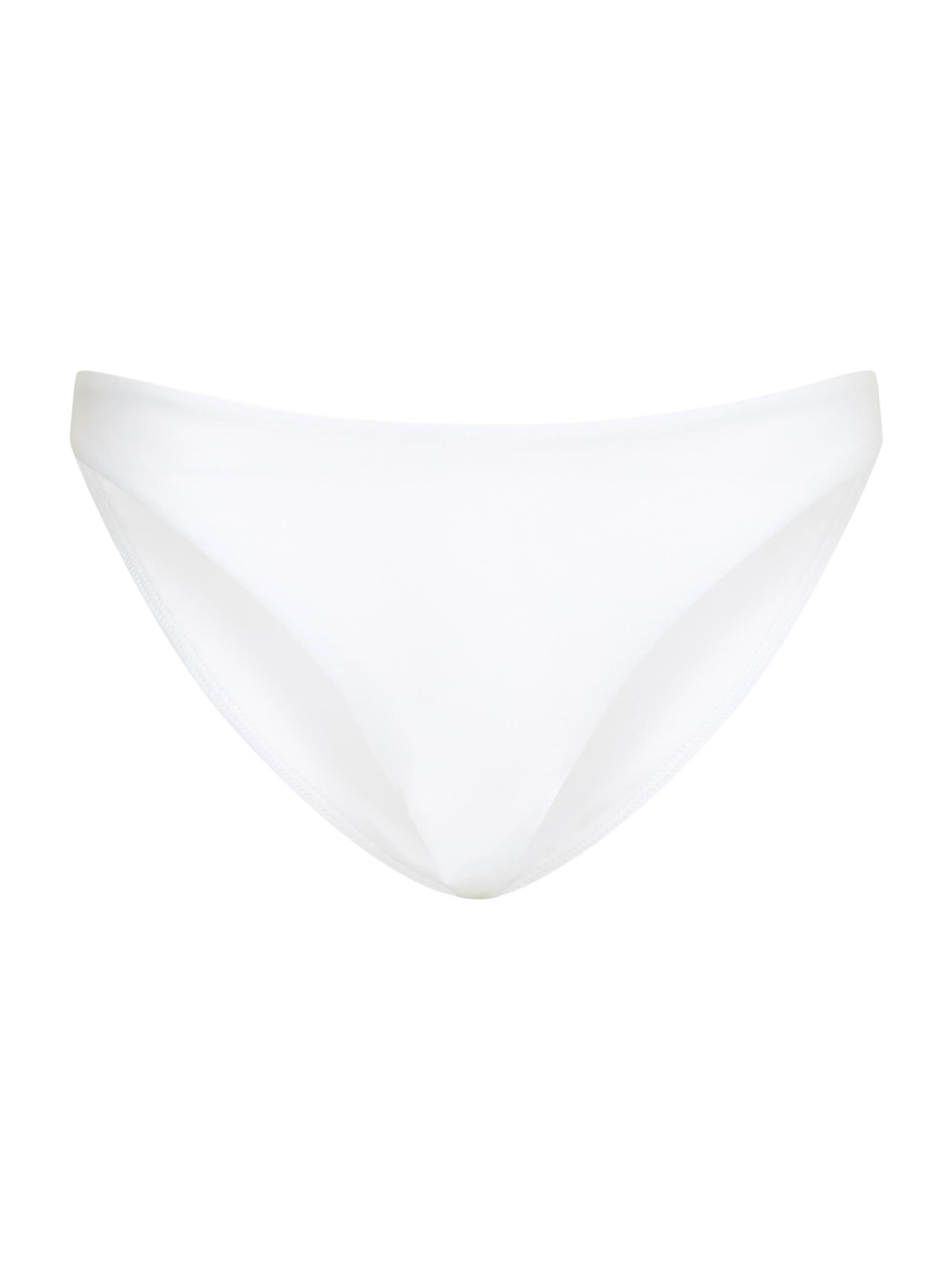 Milly Women's Margot Bikini Bottom - White