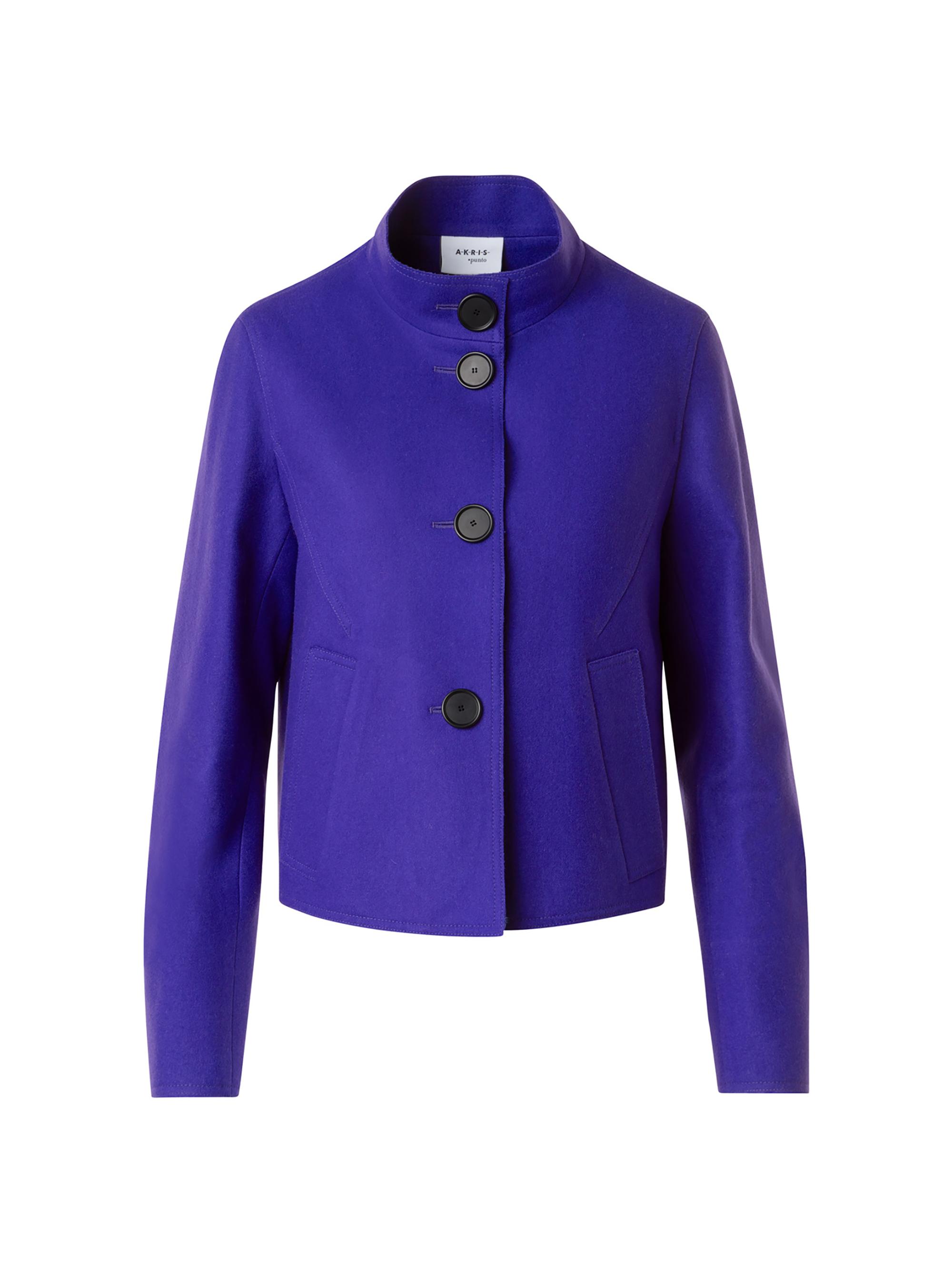 Akris punto Virgin Wool Blend Boxy Jacket | Saks Fifth Avenue
