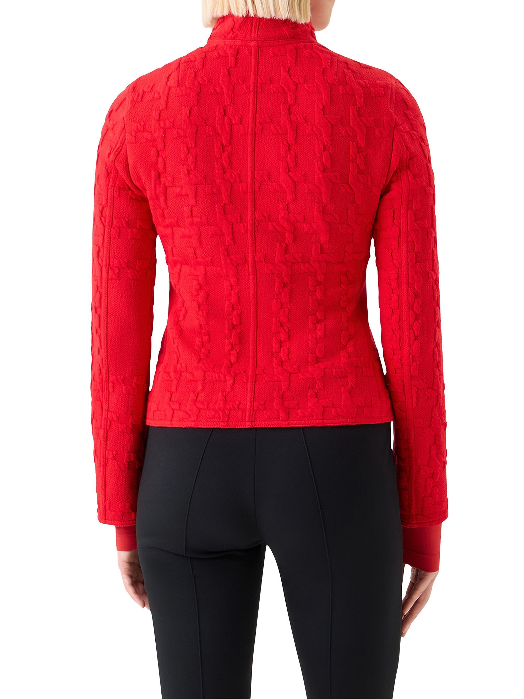 Akris punto Textured Jersey Zip-Front Biker Jacket | Saks Fifth Avenue