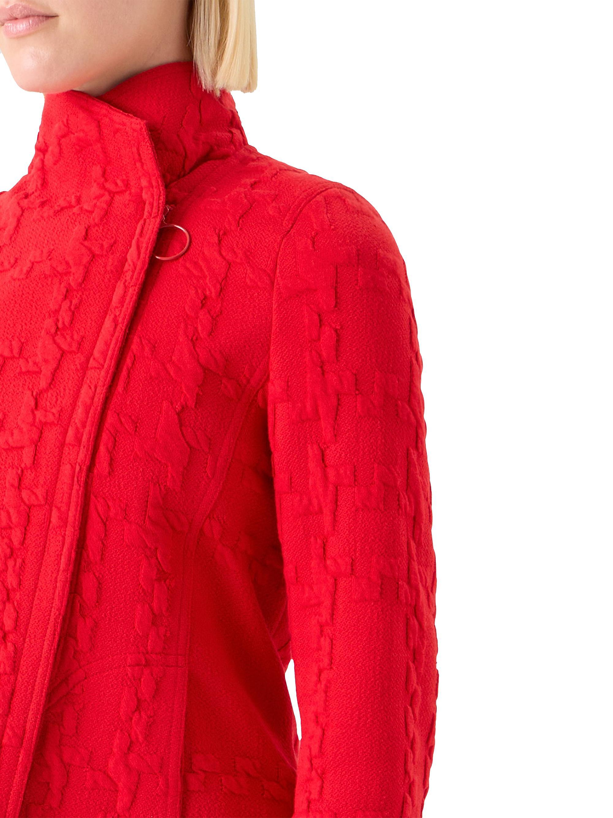 Akris punto Textured Jersey Zip-Front Biker Jacket | Saks Fifth Avenue