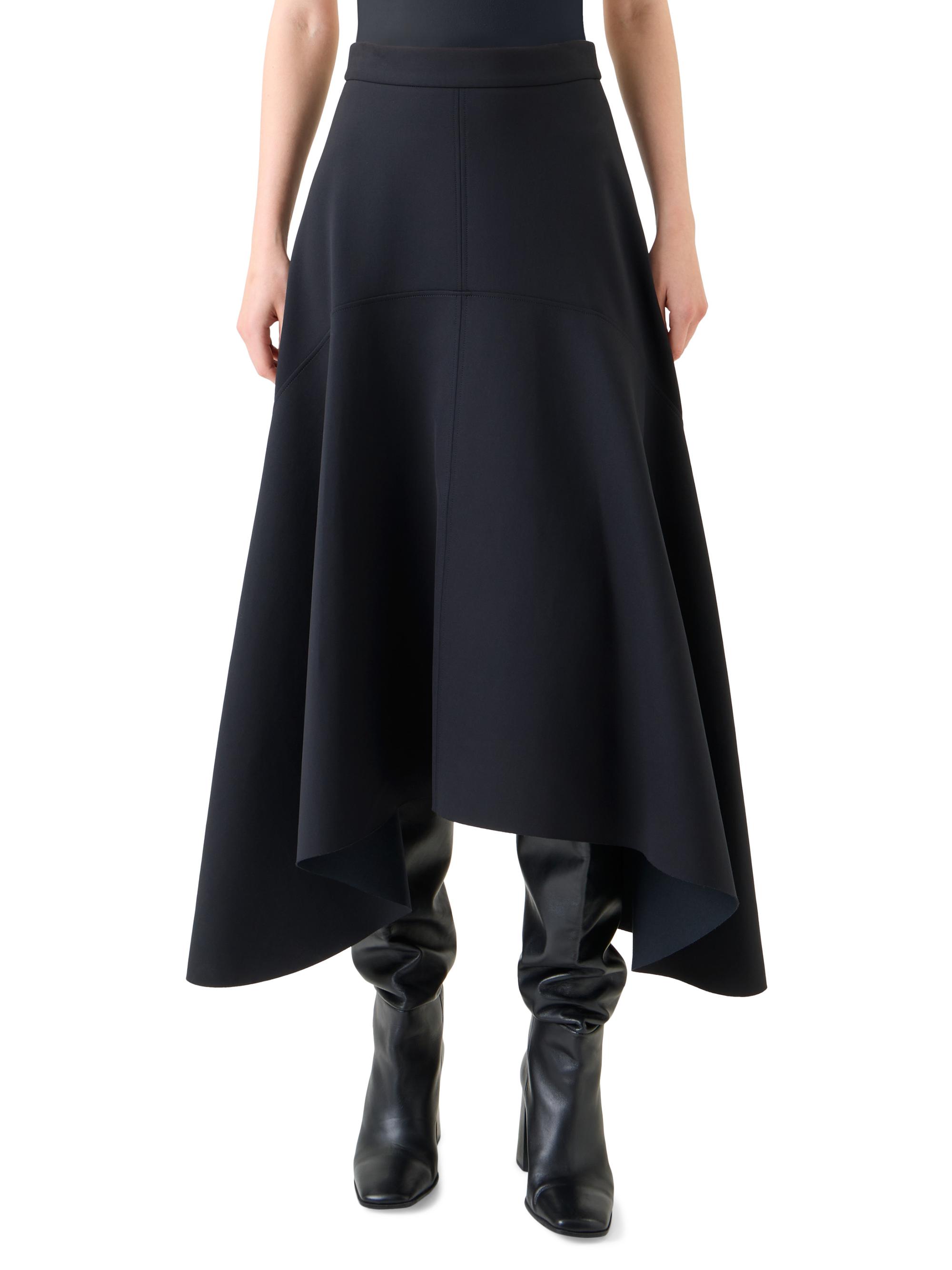 Akris punto Handkerchief Neoprene Midi-Skirt | Saks Fifth Avenue