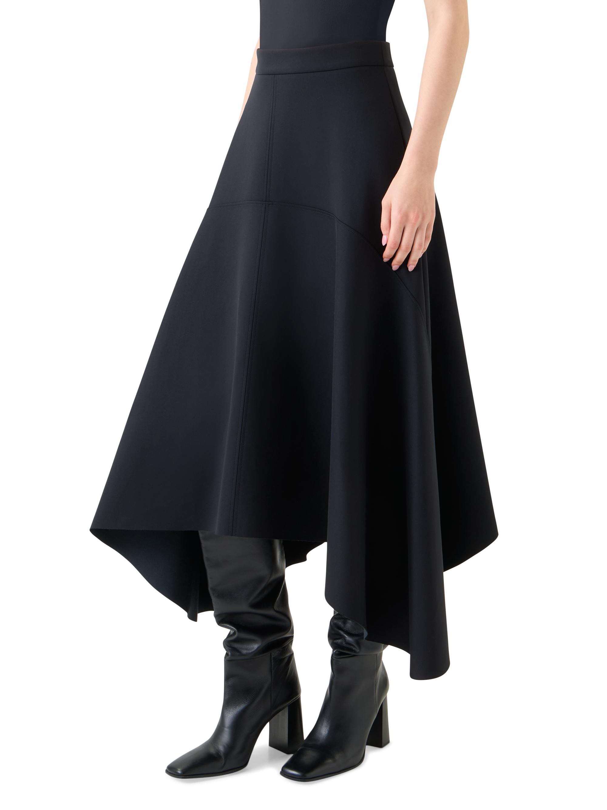 Akris punto Handkerchief Neoprene Midi-Skirt | Saks Fifth Avenue