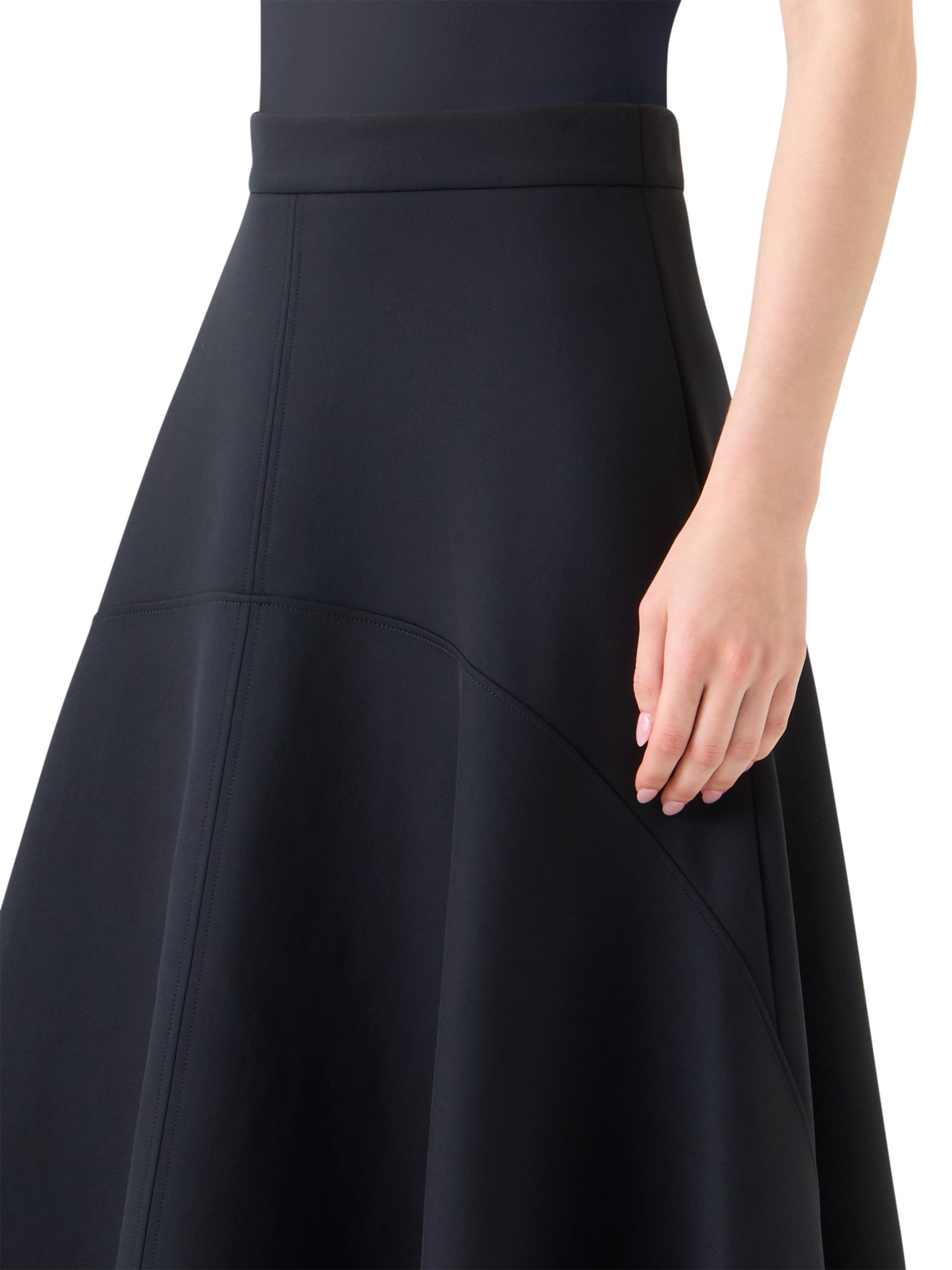 Akris punto Handkerchief Neoprene Midi-Skirt | Saks Fifth Avenue