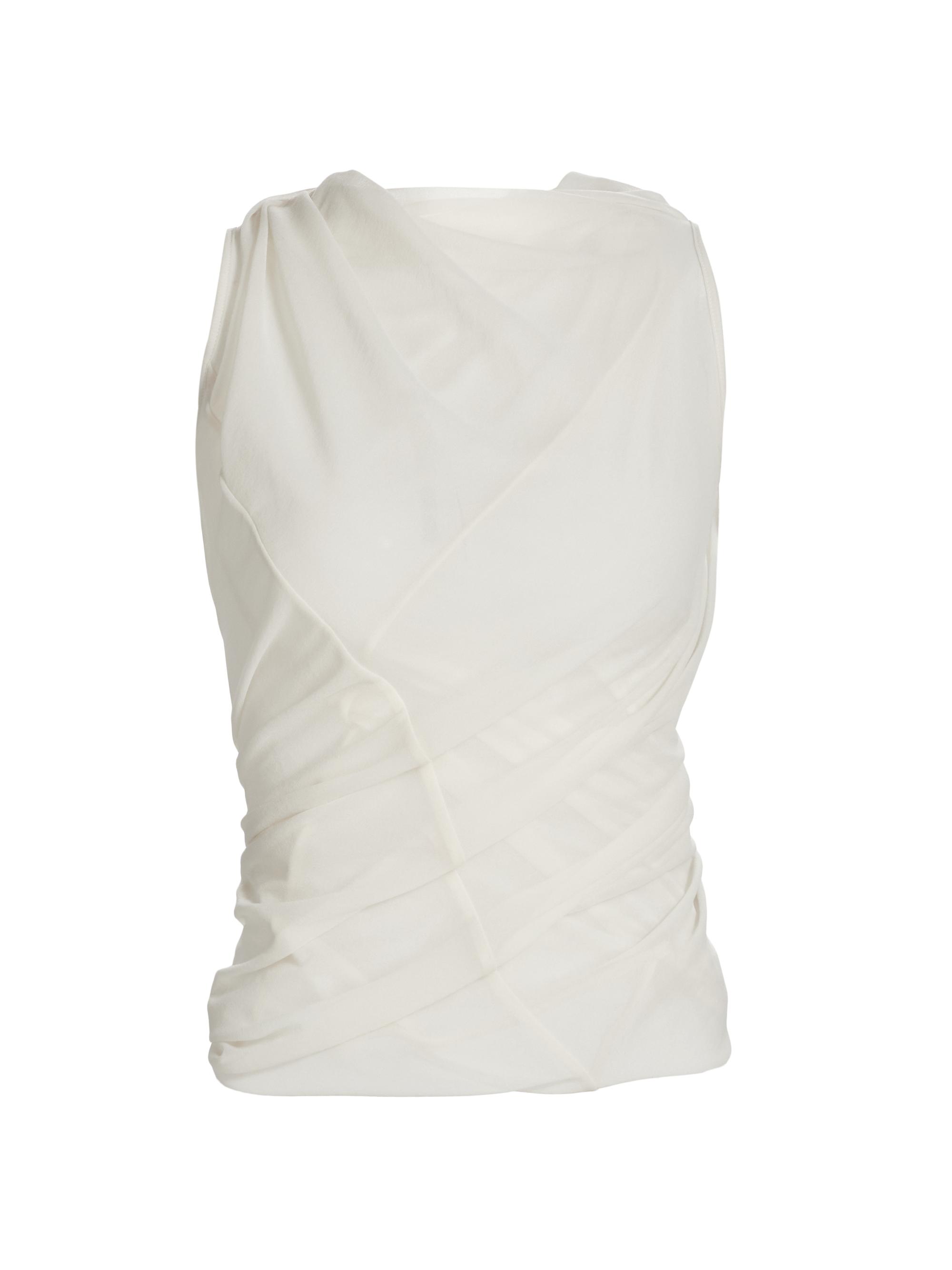 Rick Owens Women's Luna Drape Top - Dove