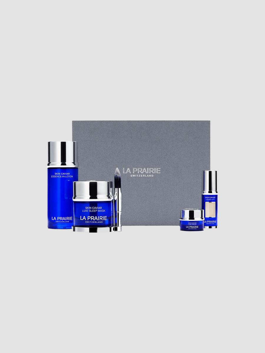 la prairie SC ラックス スリープ マスク 5ml 4個セット La Prairie Skin Caviar Night Indulgence 4-Piece Set | Saks Fifth