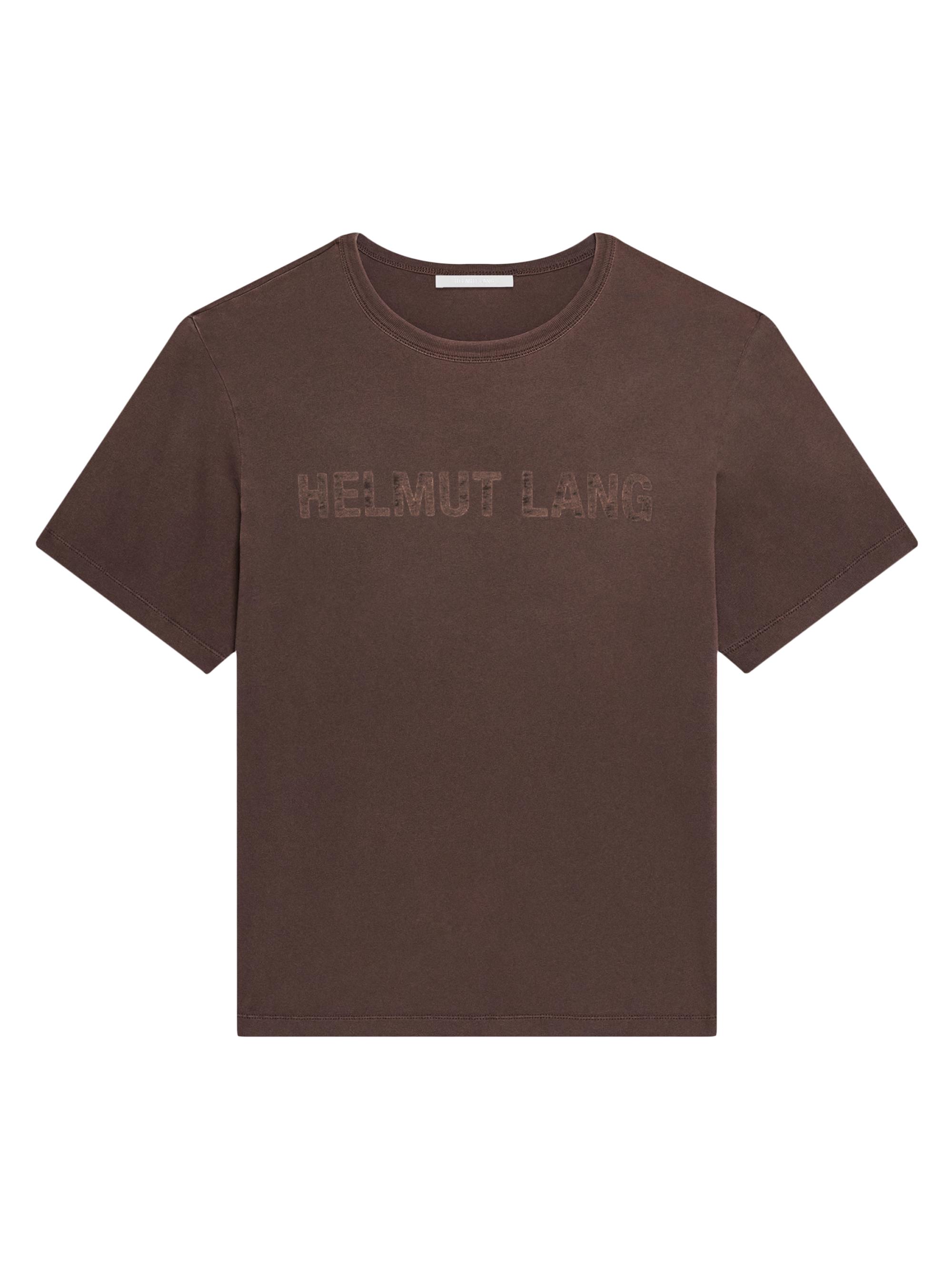 Helmut Lang Logo Crewneck T-Shirt | Saks Fifth Avenue
