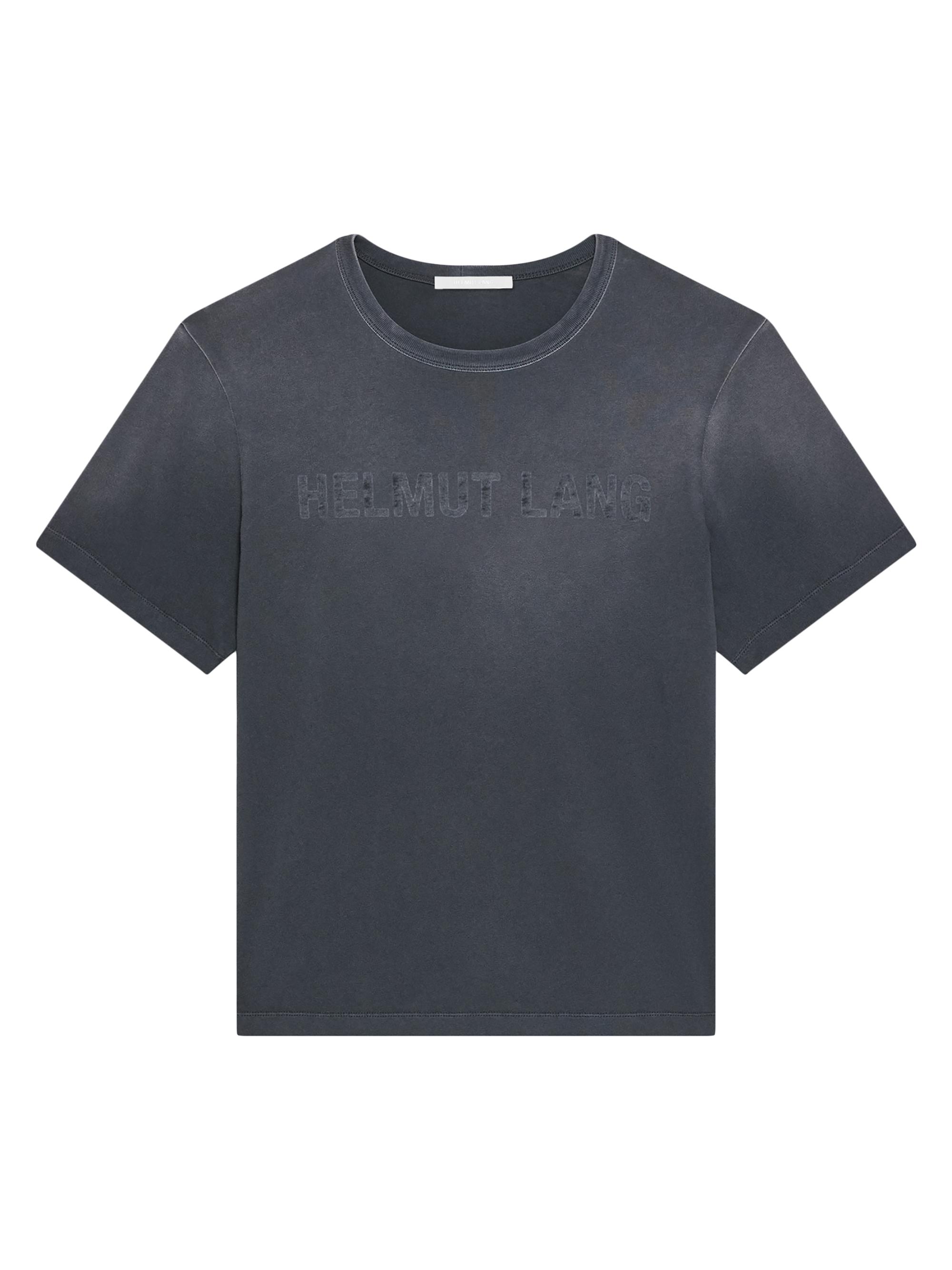 Helmut Lang Logo Crewneck T-Shirt | Saks Fifth Avenue