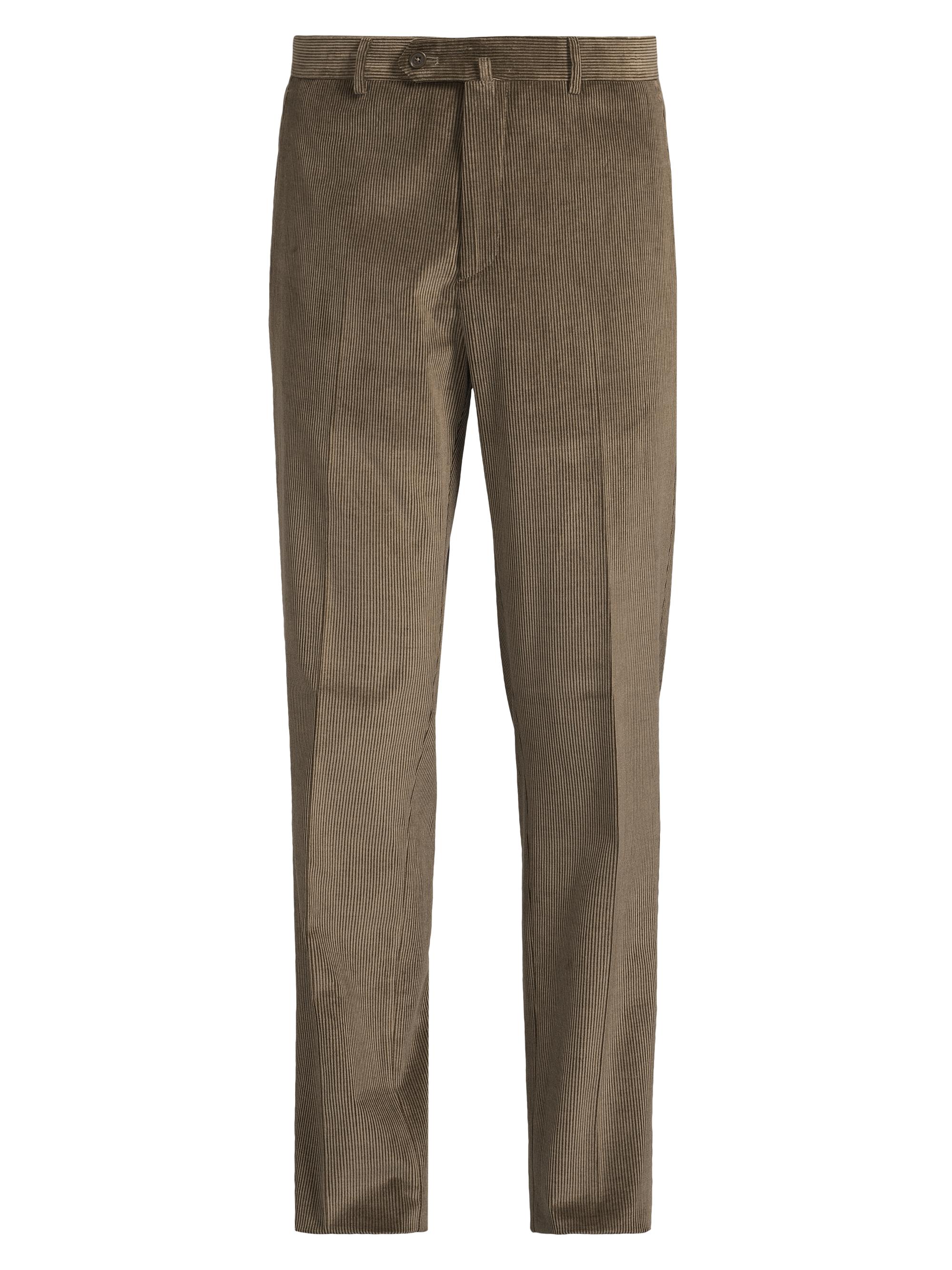 Saks Fifth Avenue Men's Cotton-Cashmere Corduroy Pants - Brown