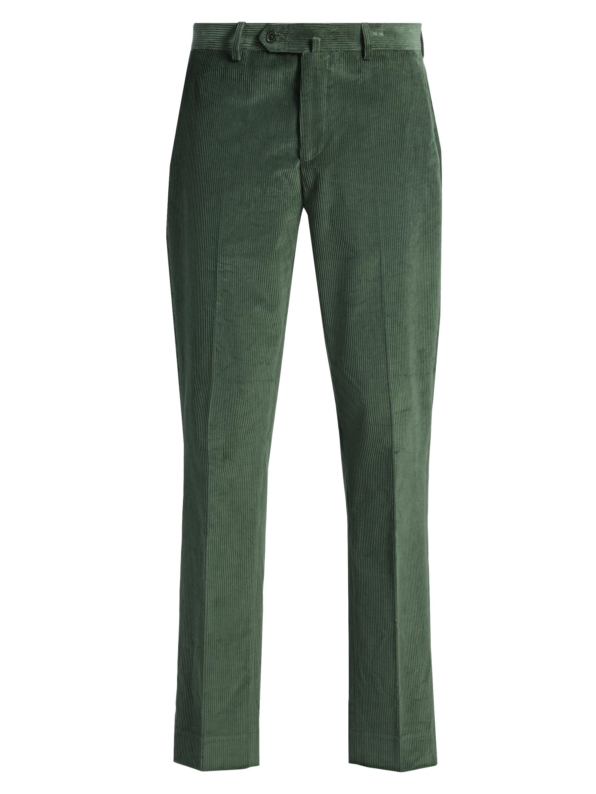 Saks Fifth Avenue Men's Cotton Corduroy Pants - Sage