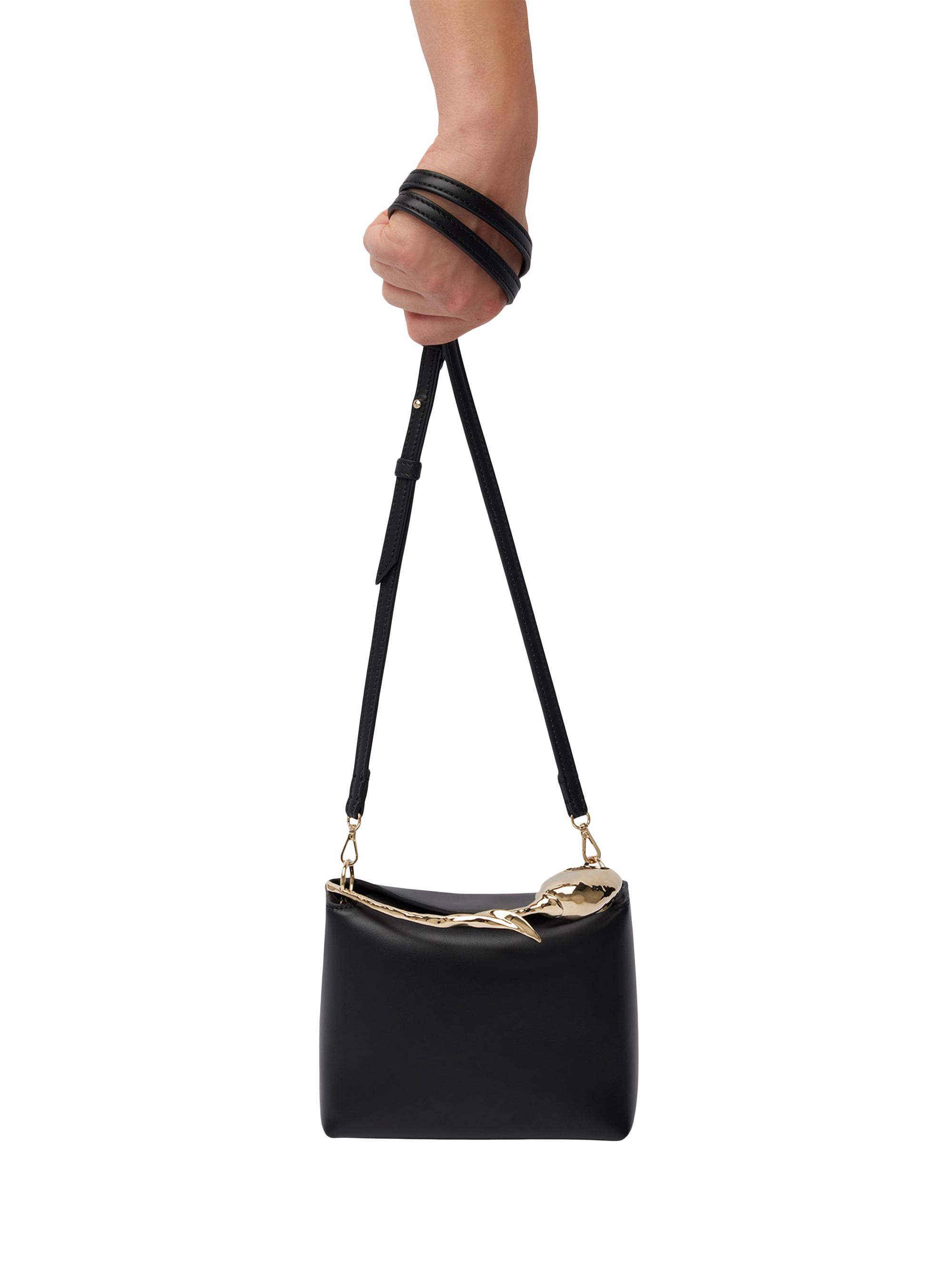Erdem Women's Bloom Mini Leather Top Handle Bag - Black