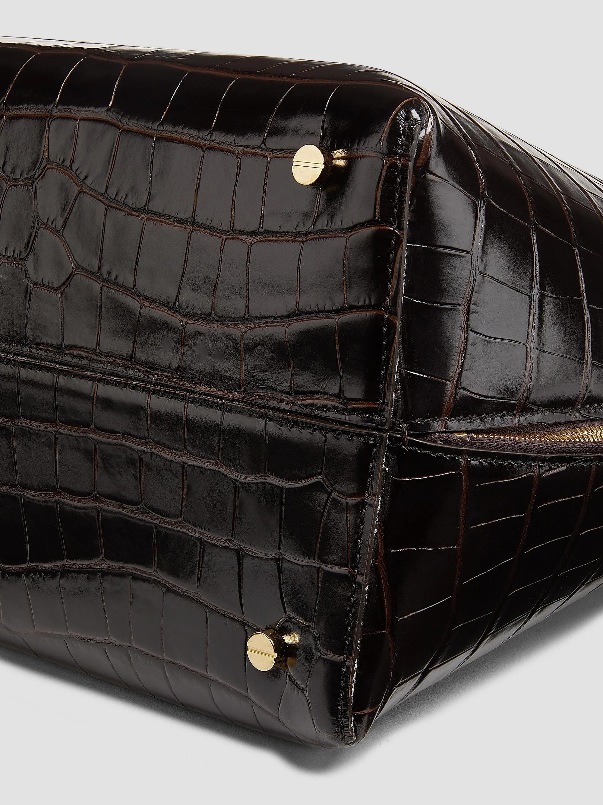 Toteme Garderob Croc-Embossed Leather Day Tote Bag | Saks Fifth Avenue