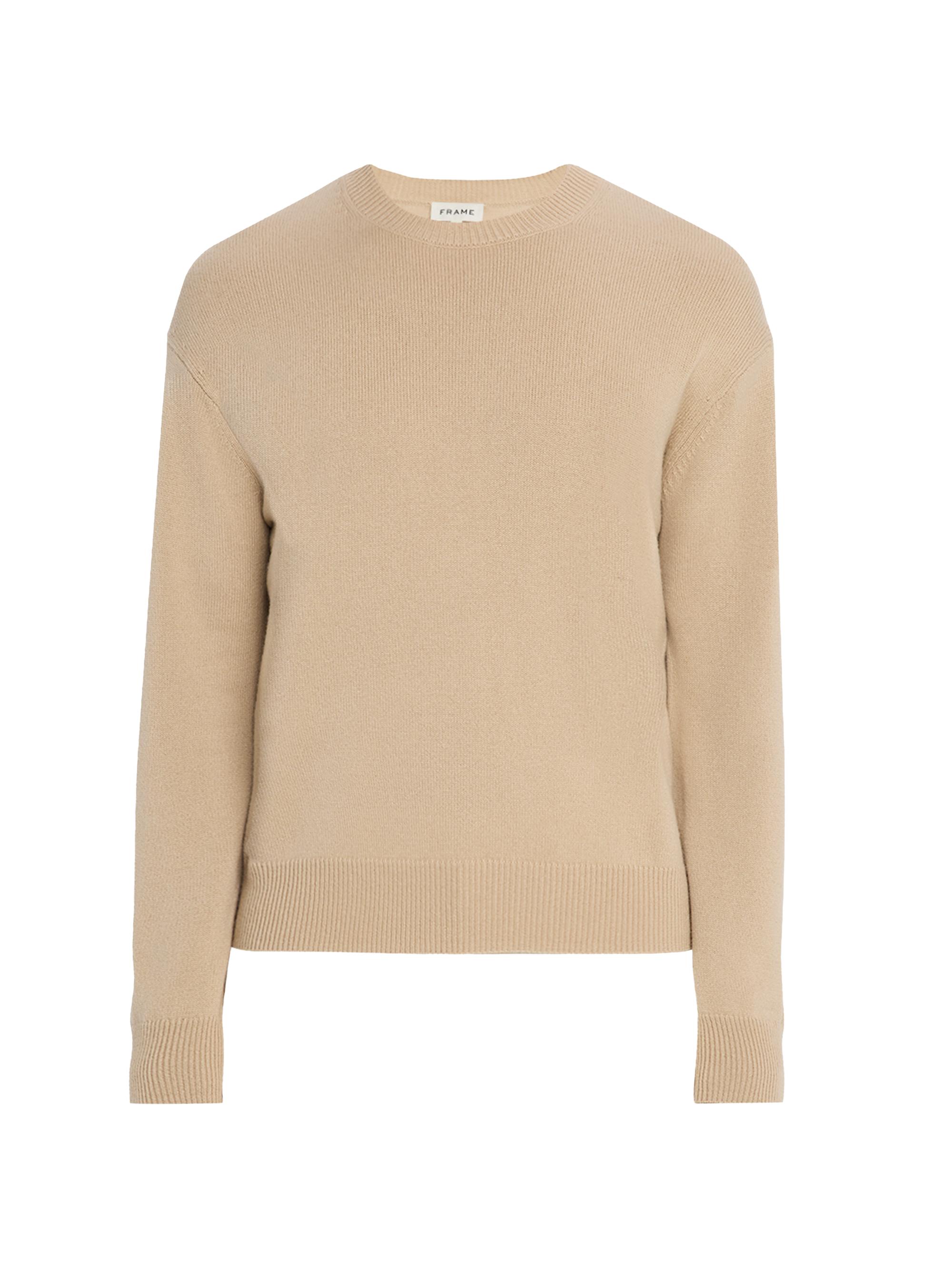 Frame Men's Lightweight Cashmere Sweater - Summer Beige