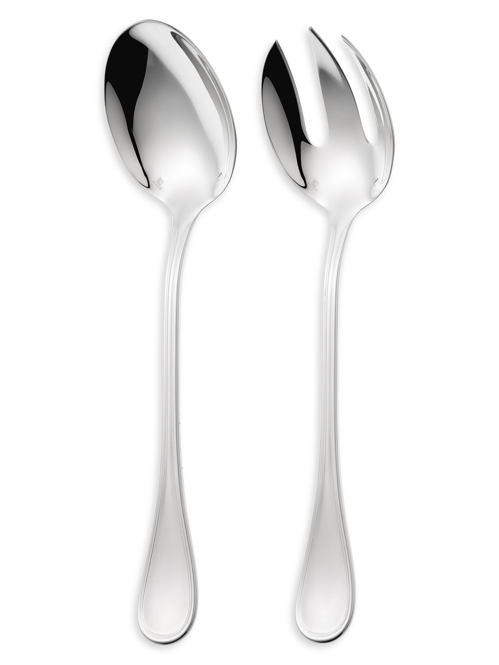 Christofle Albi Silver-Plated Salad Serving Set