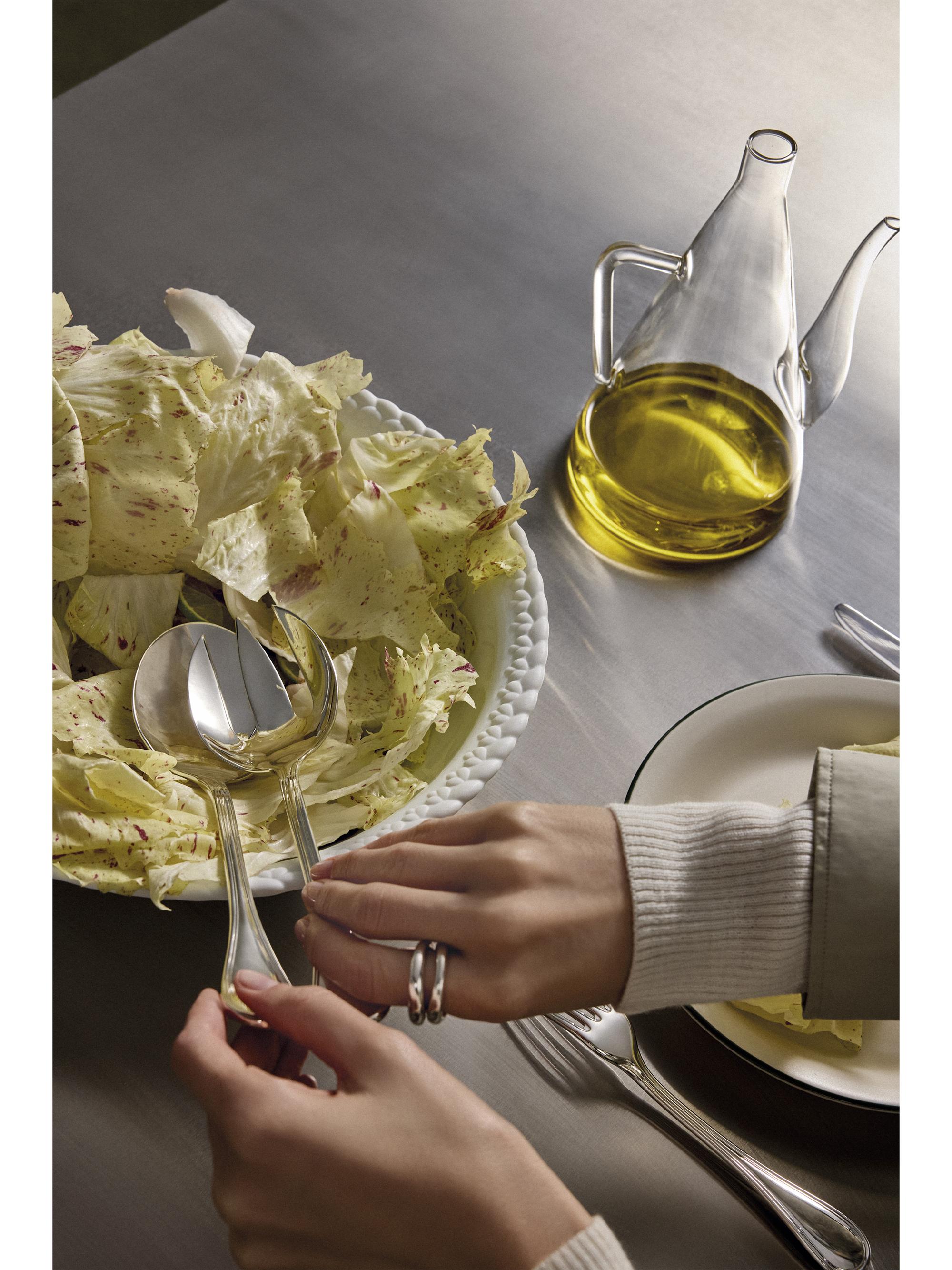 Christofle Albi Silver-Plated Salad Serving Set | Saks Fifth Avenue