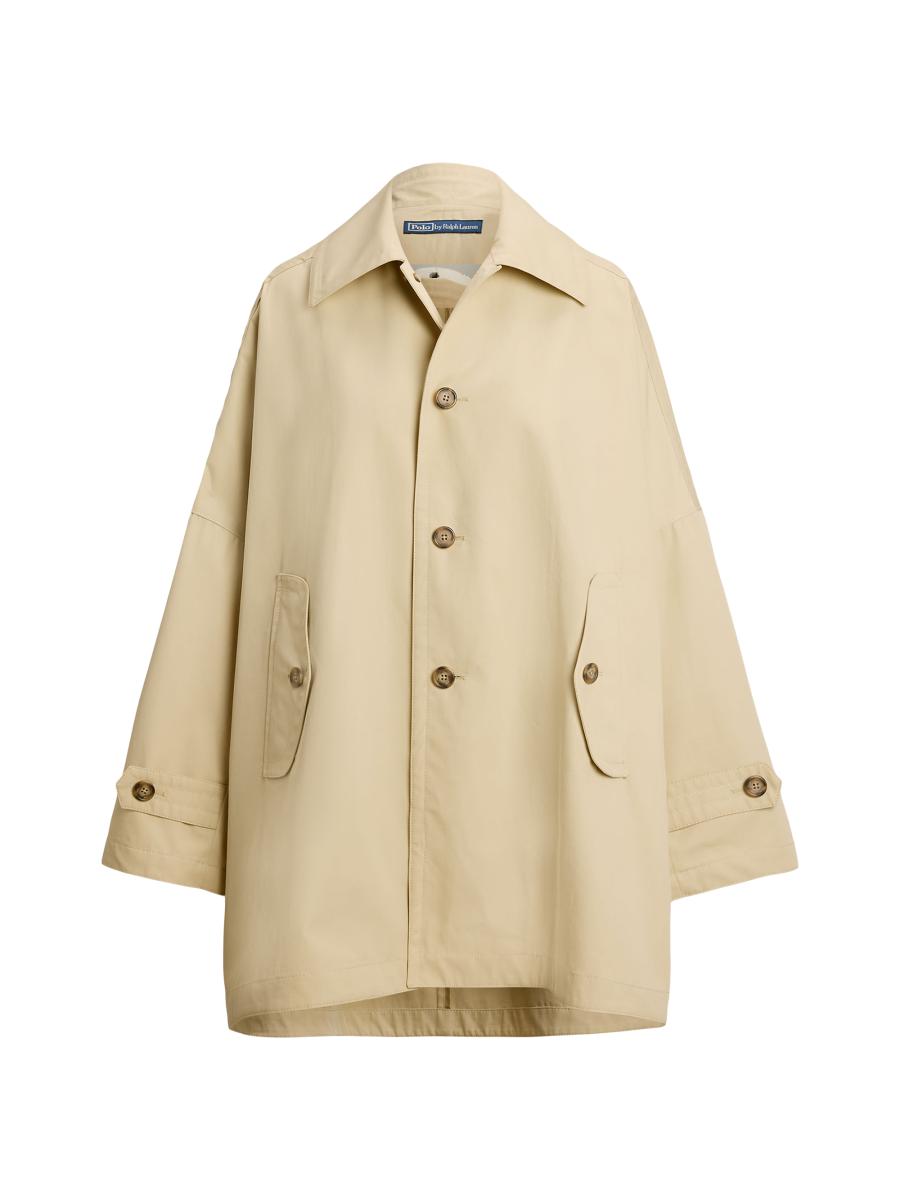 現行ポロラルフローレン Car Ct-Standard-Unlined-Coat Polo Ralph Lauren Oversized Cotton Twill Car Coat | Saks