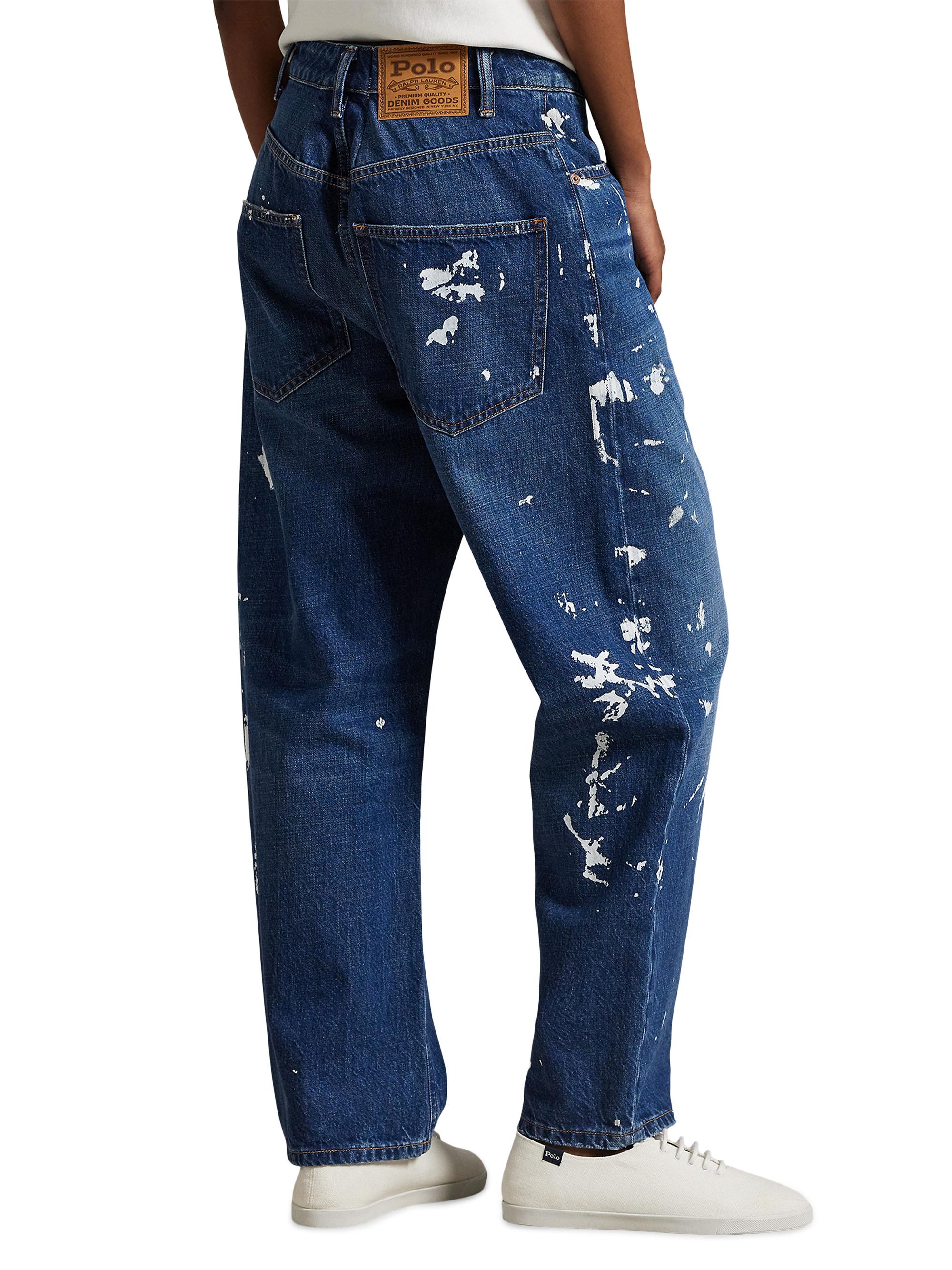 Polo Ralph Lauren Paint Splatter Relaxed Tapered Jeans | Saks