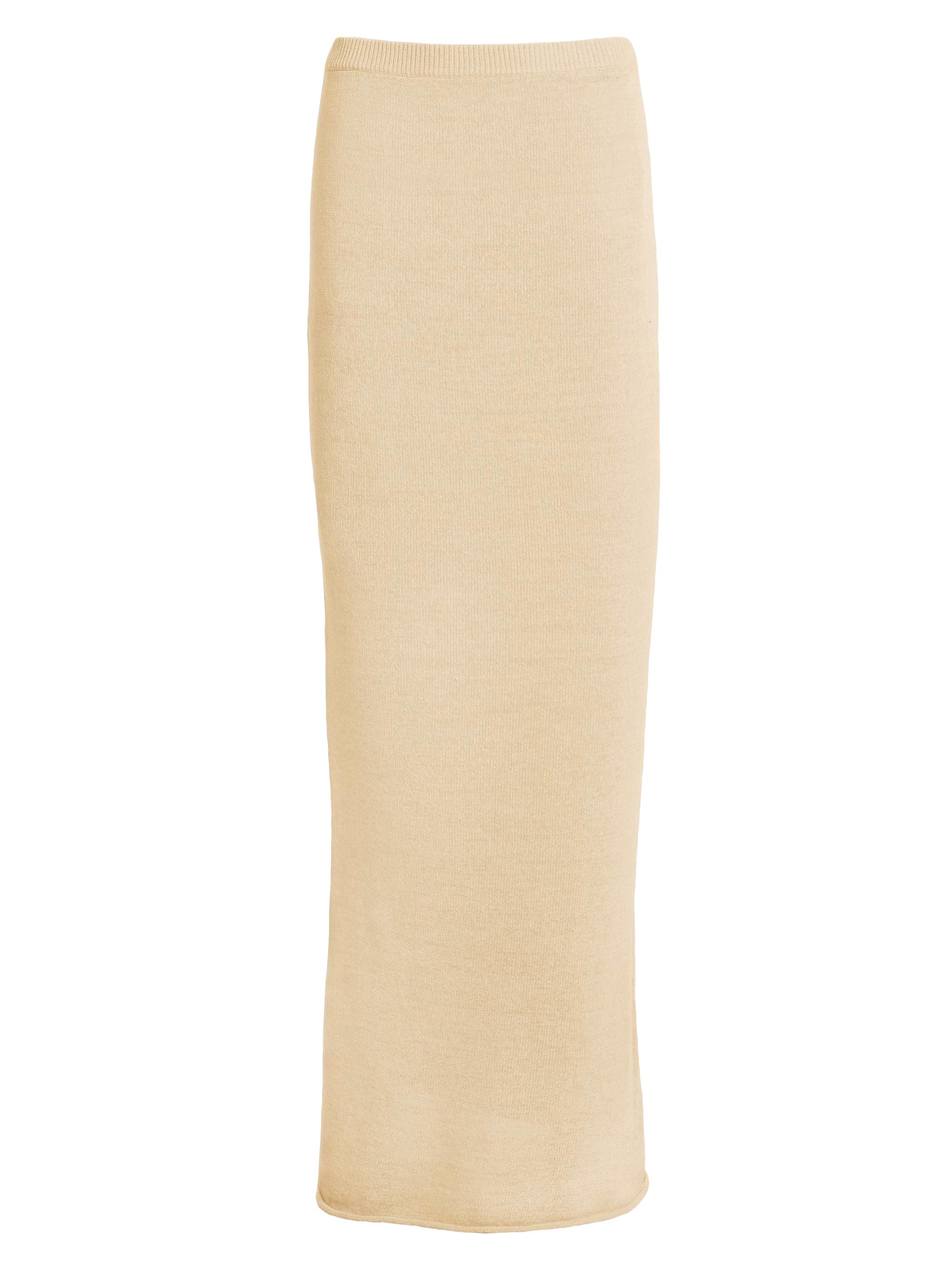 Ser.o.ya Women's Kora Knit Maxi Skirt - Stone