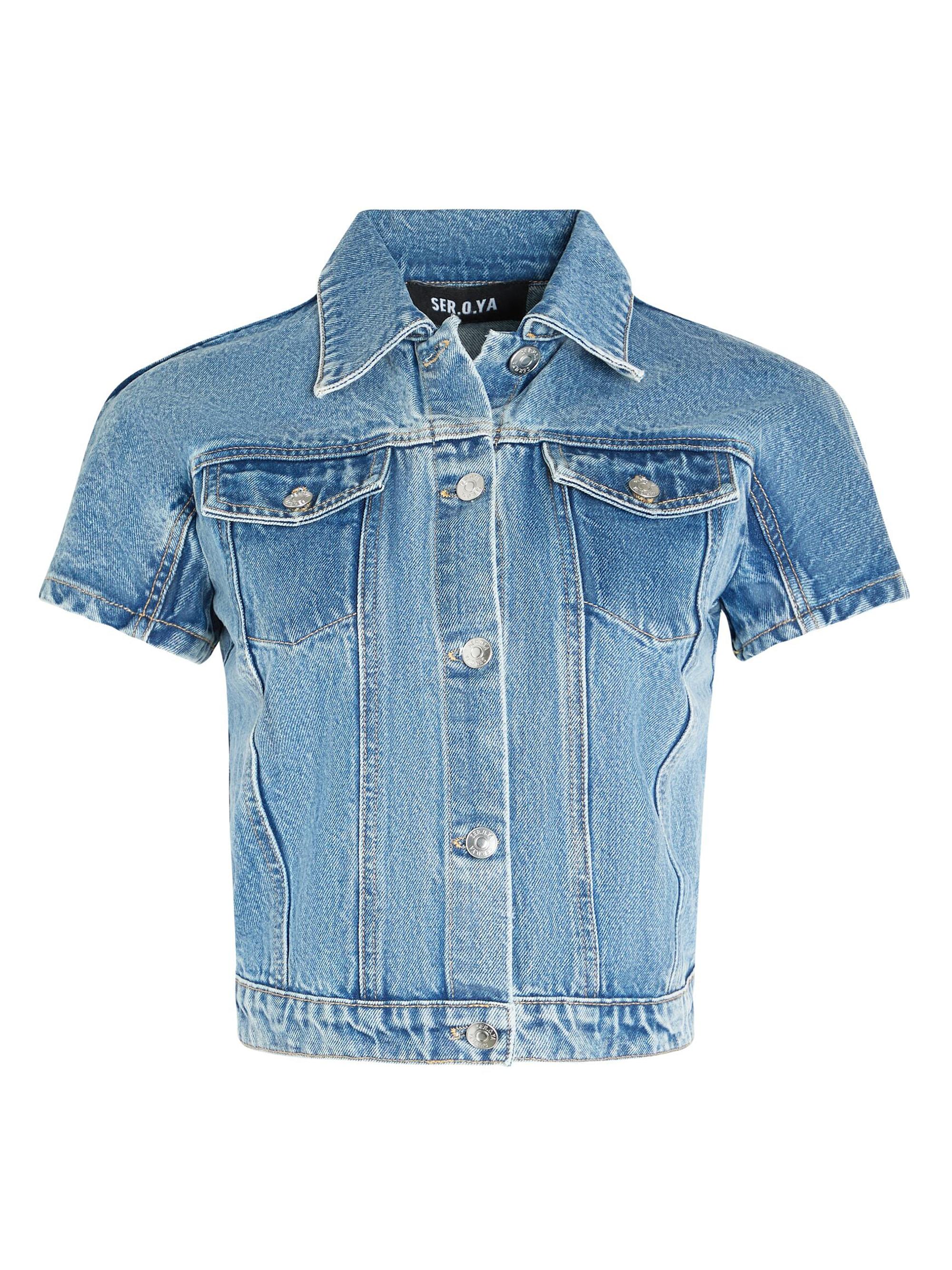 Ser.o.ya Women's Magda Cap Sleeve Jacket - Lakeside