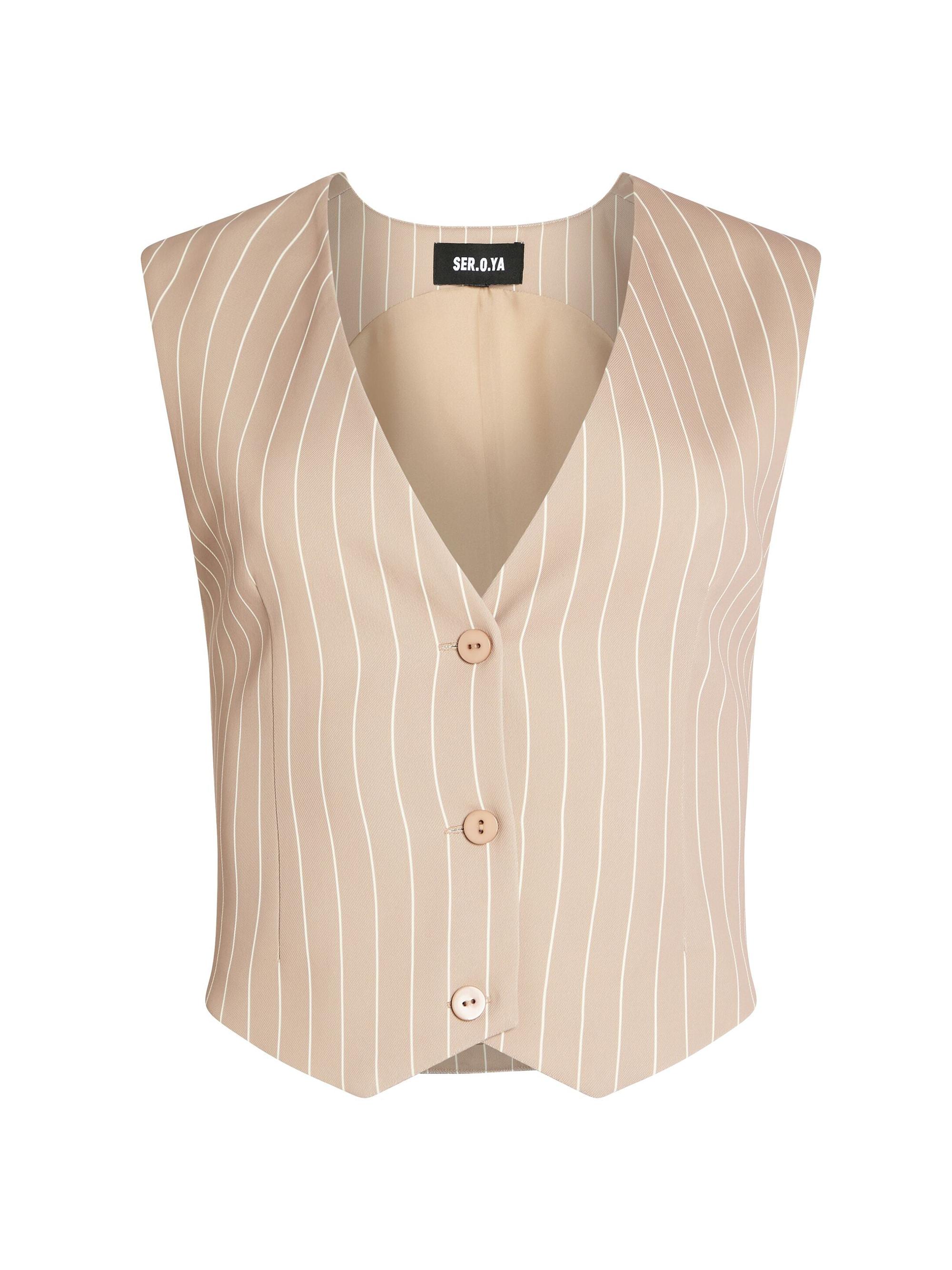 Ser.o.ya Women's Angelina Vest - Oak Eggshell