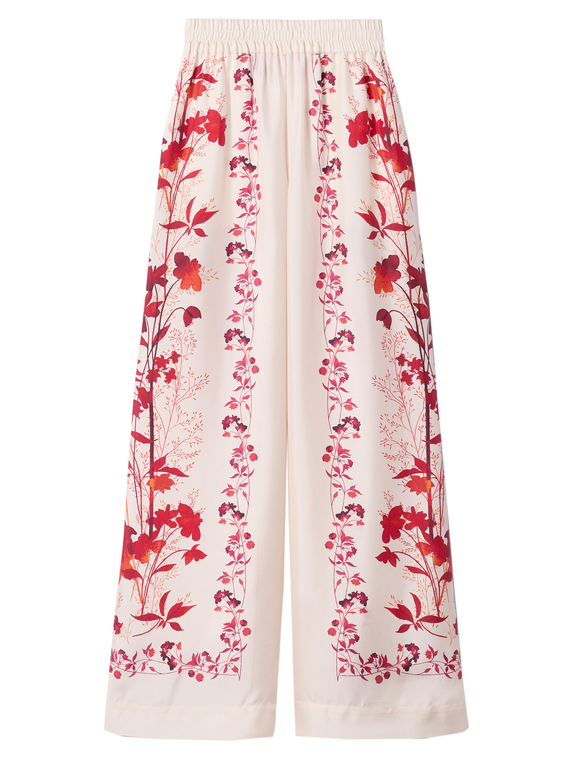 La DoubleJ Women's Palazzo Pants - Woodland Placee Camouflage