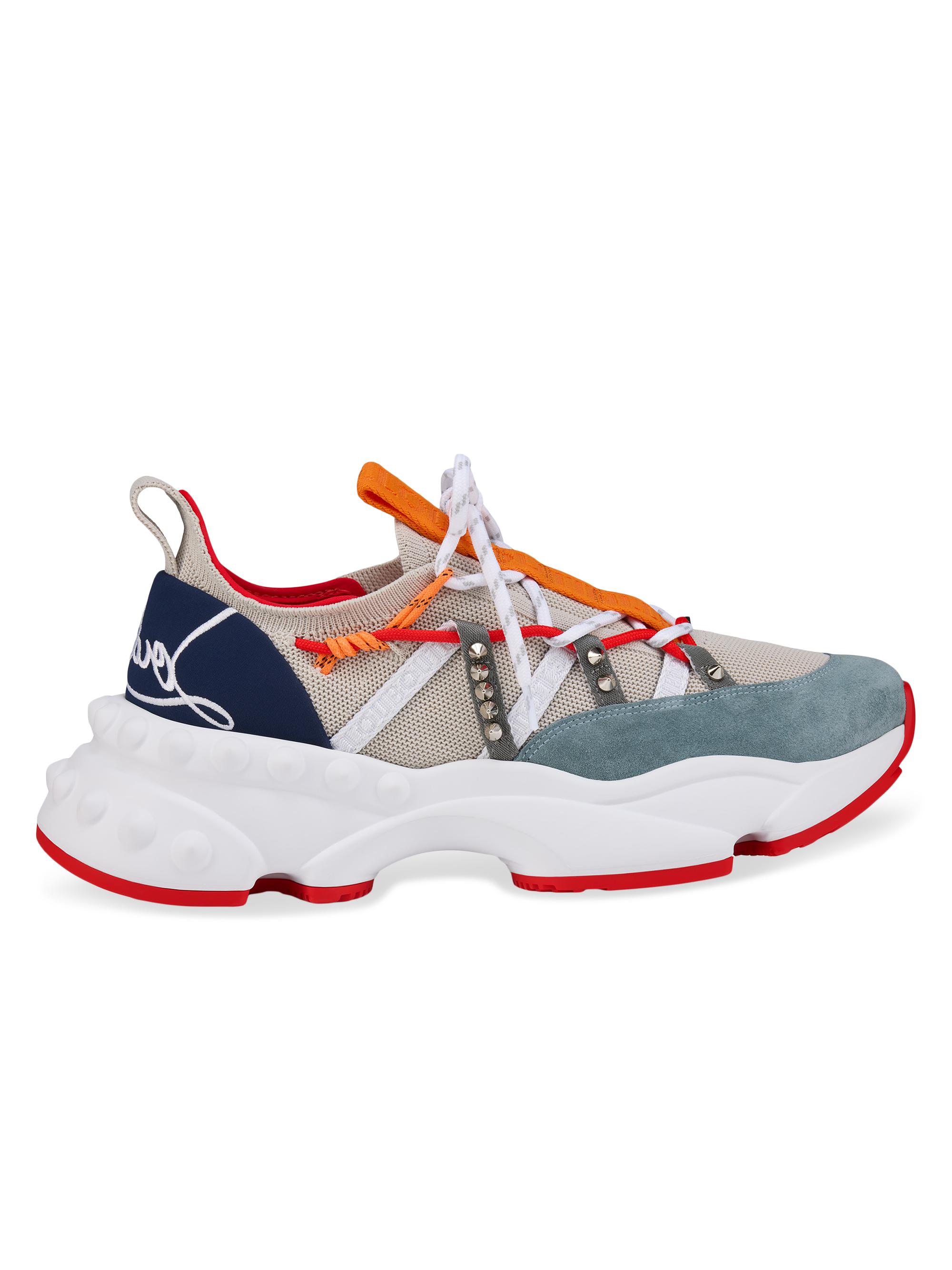 Christian Louboutin Men's Trailnrun Sneakers - Multicolored