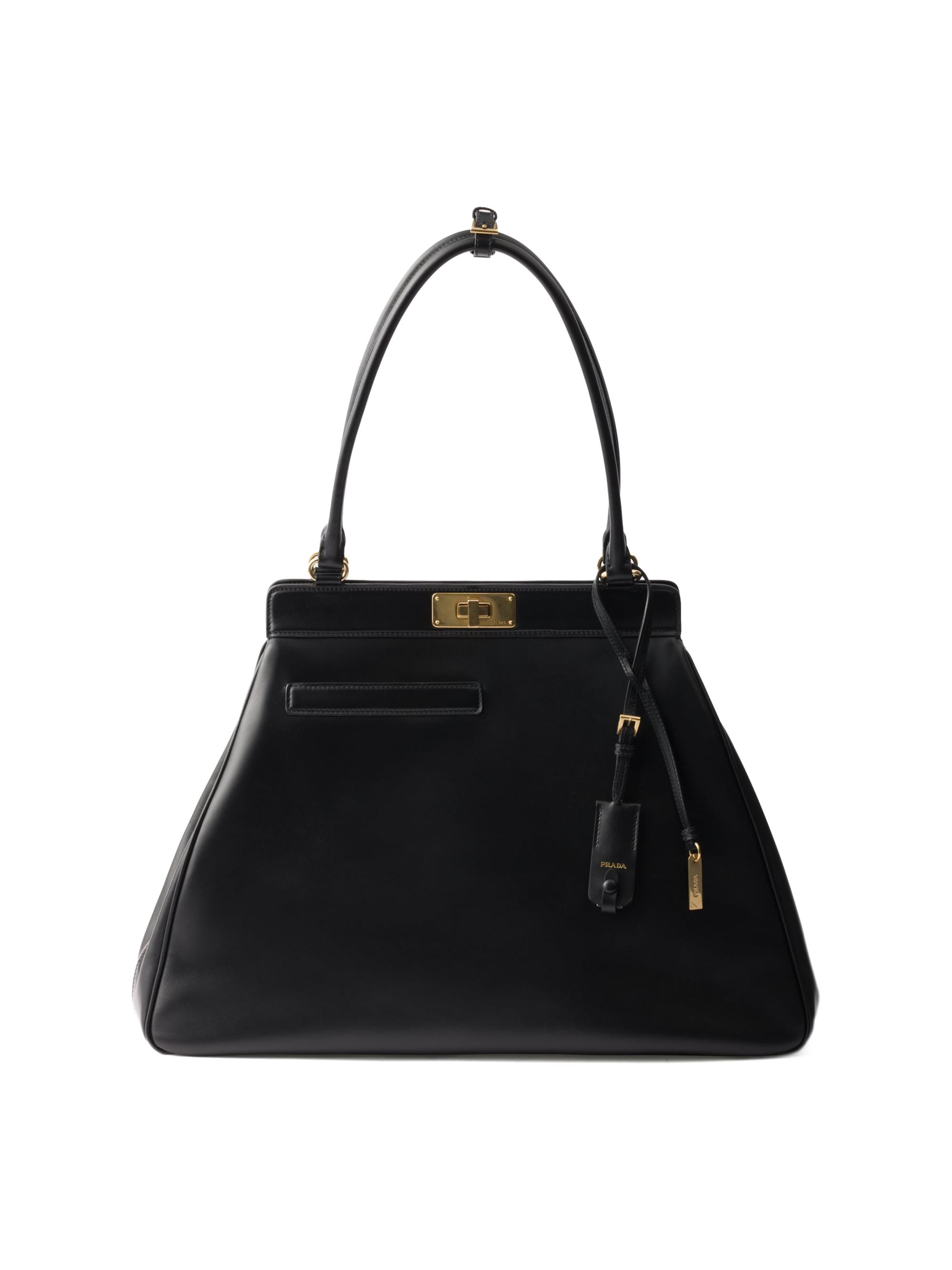 Prada Women's  Leather Tote Bag - Black