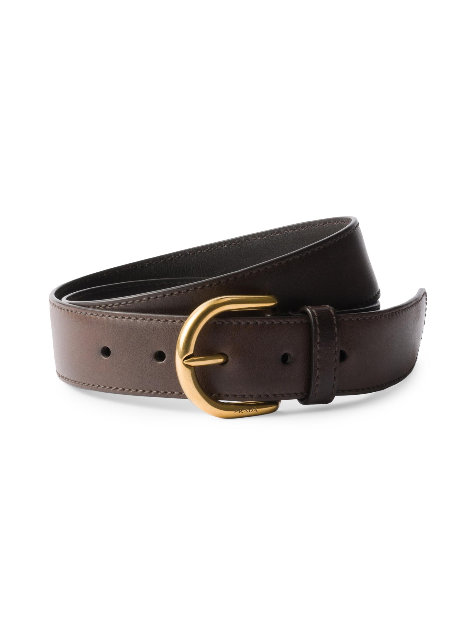 Miu Miu Leather Belt | Saks Fifth Avenue