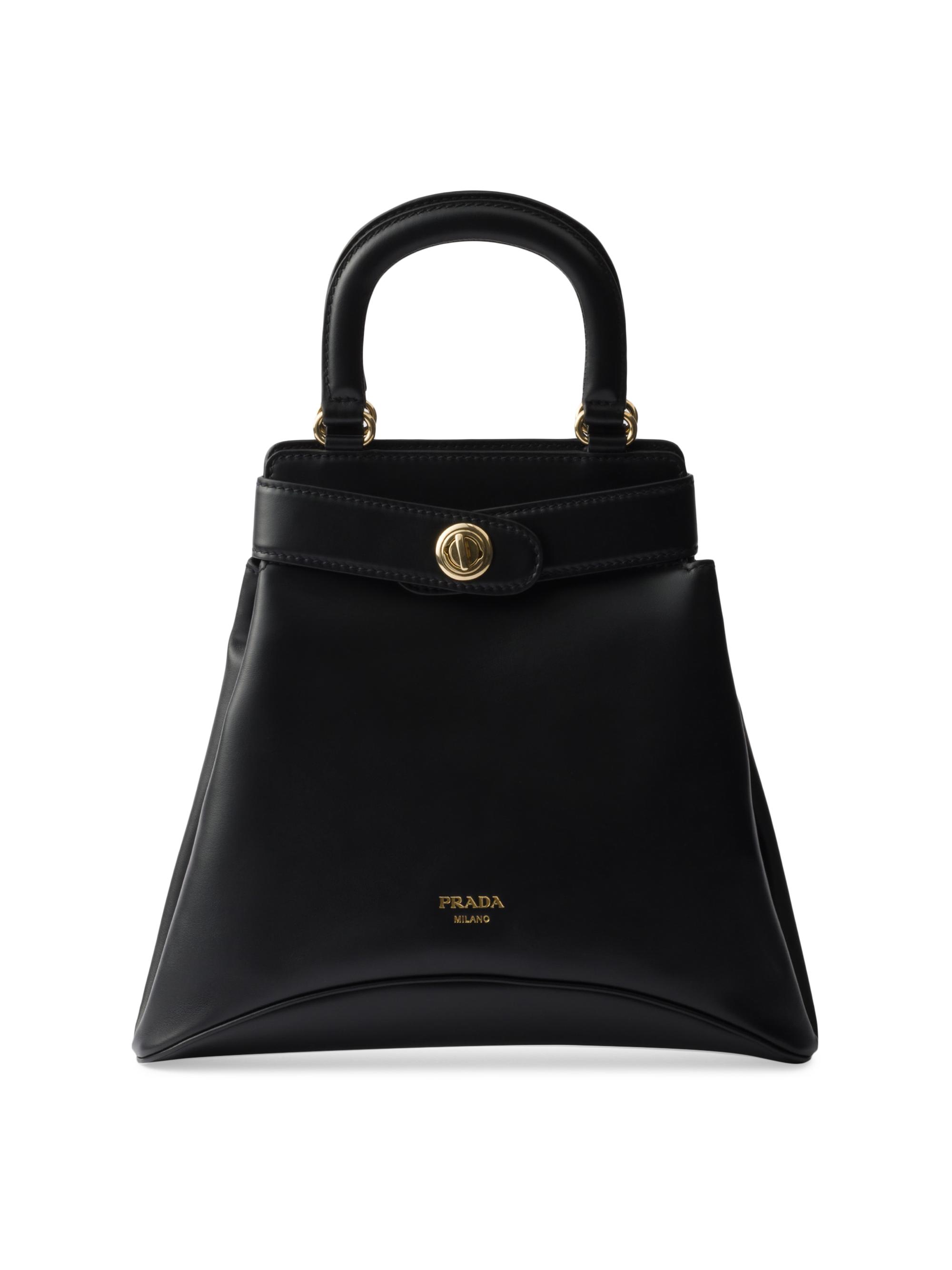 Prada Women's Carey  Leather Tote Bag - Pink