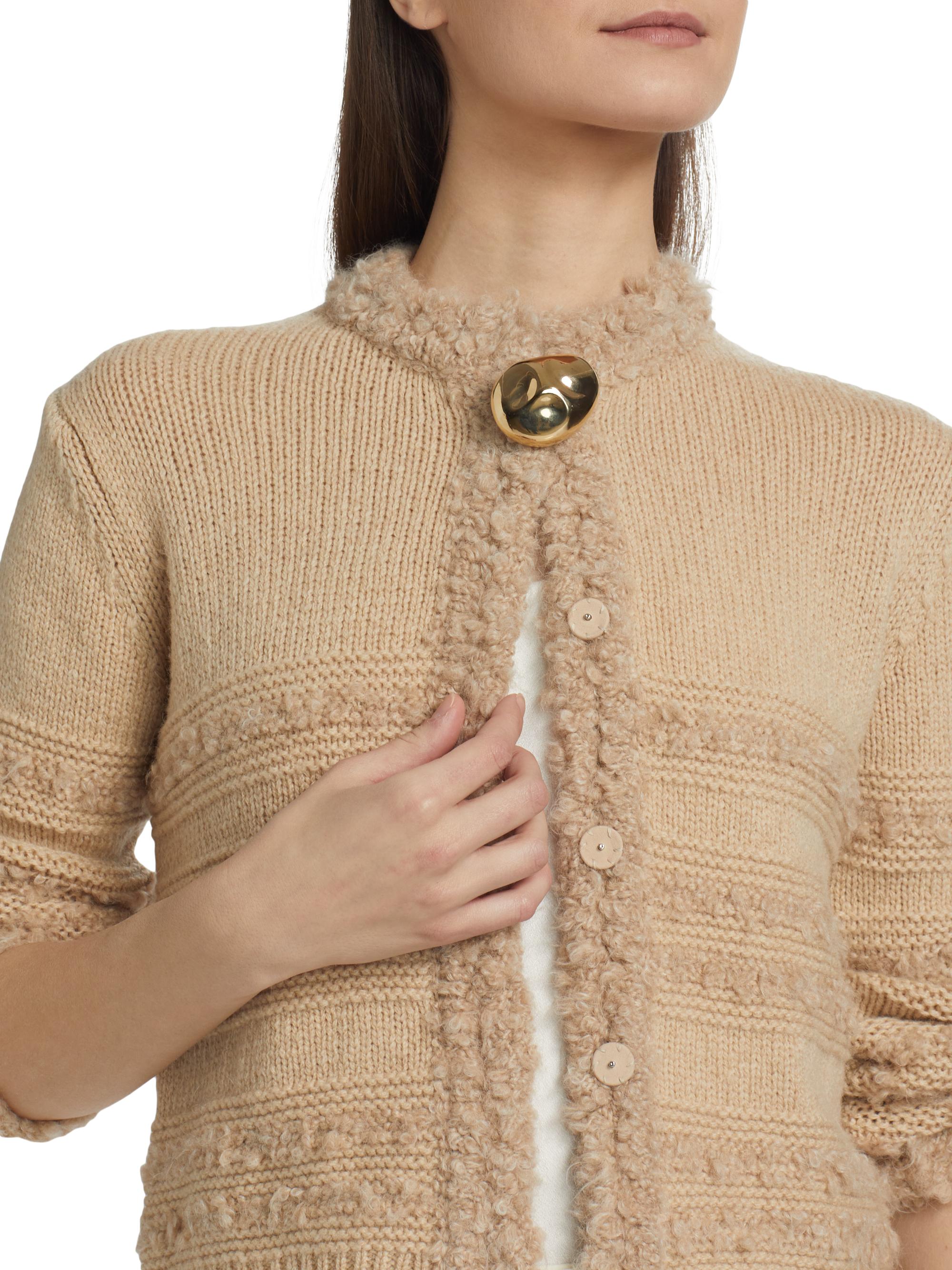Fabiana Filippi Boucle Striped Cardigan | Saks Fifth Avenue