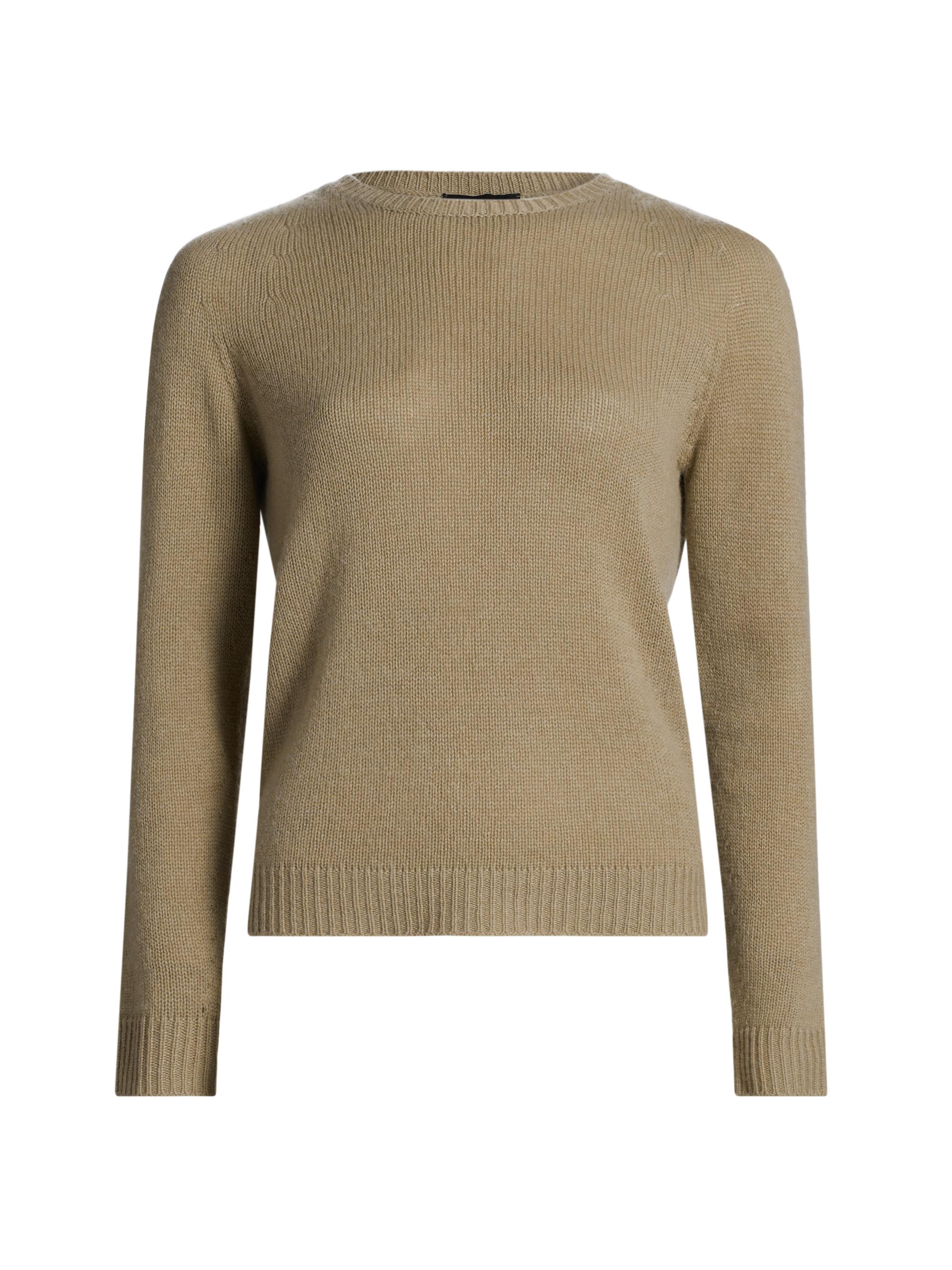 Fabiana Filippi Women's Cashmere Crewneck Sweater - Medium Gre