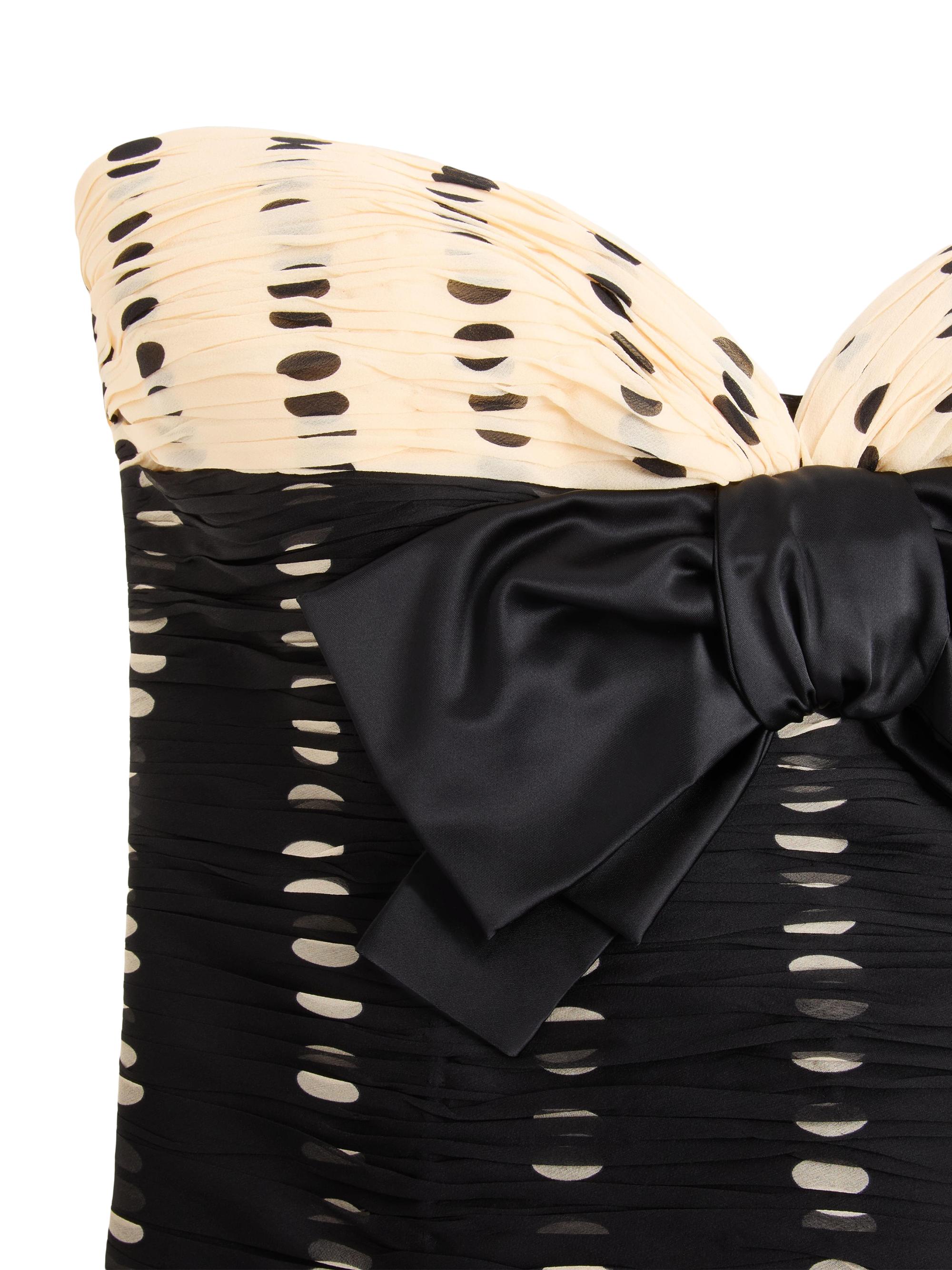 Valentino Garavani Chiffon Top with Plusdepois Print | Saks Fifth