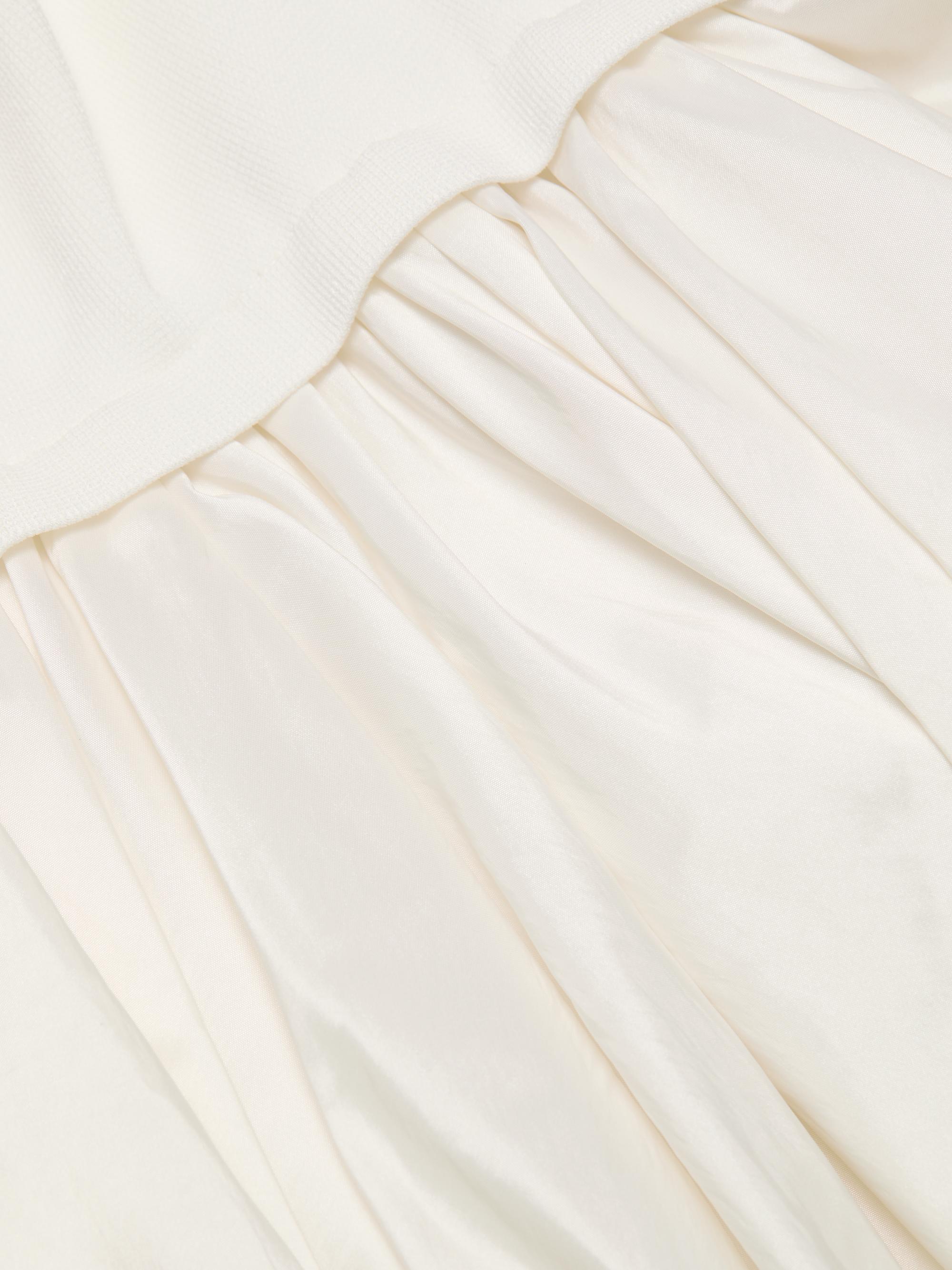 SIMKHAI Izzy Strapless Pickup Midi-Dress | Saks Fifth Avenue