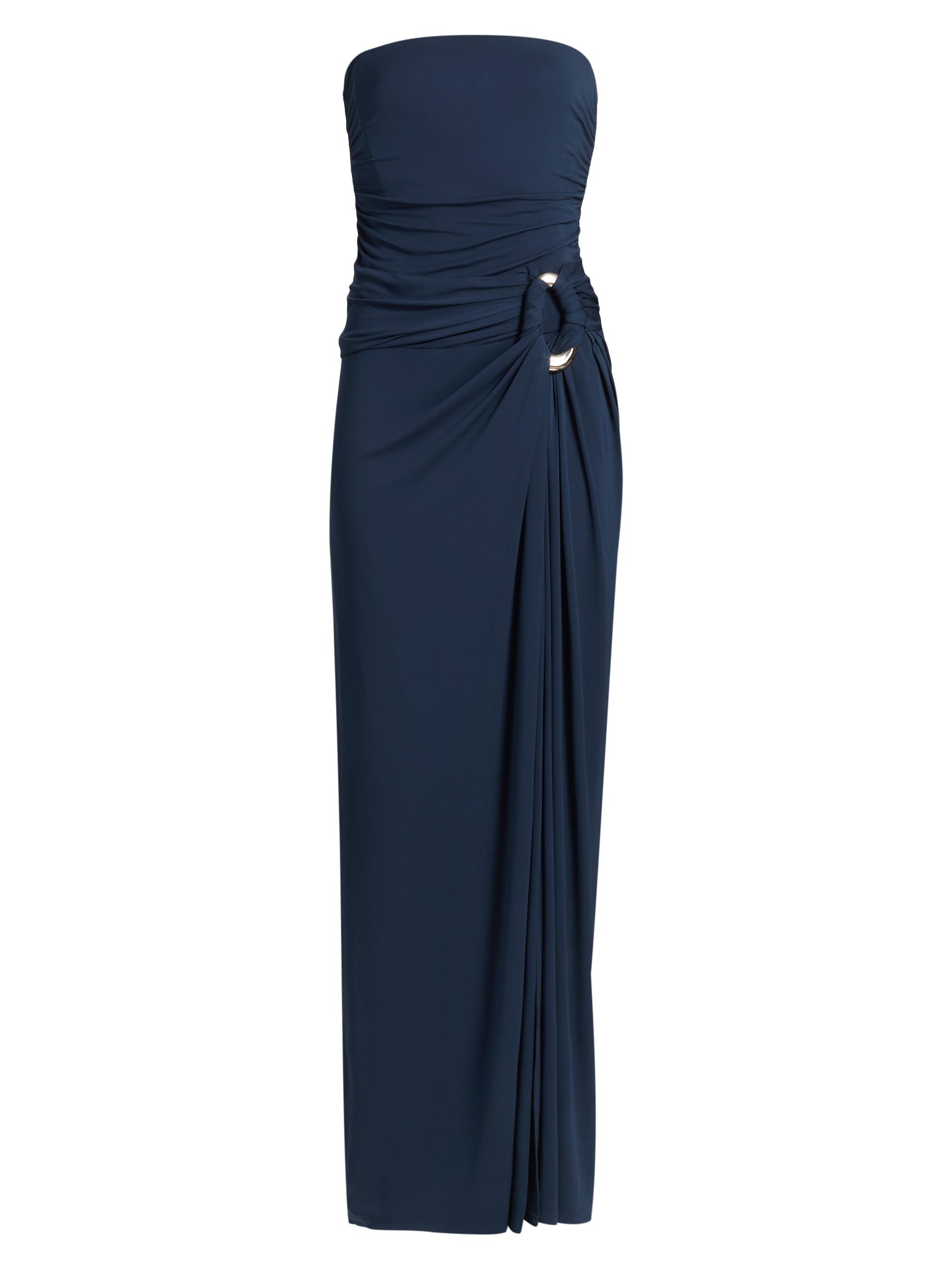 SIMKHAI Women's Emma Bustier Strapless Gown - Midnight