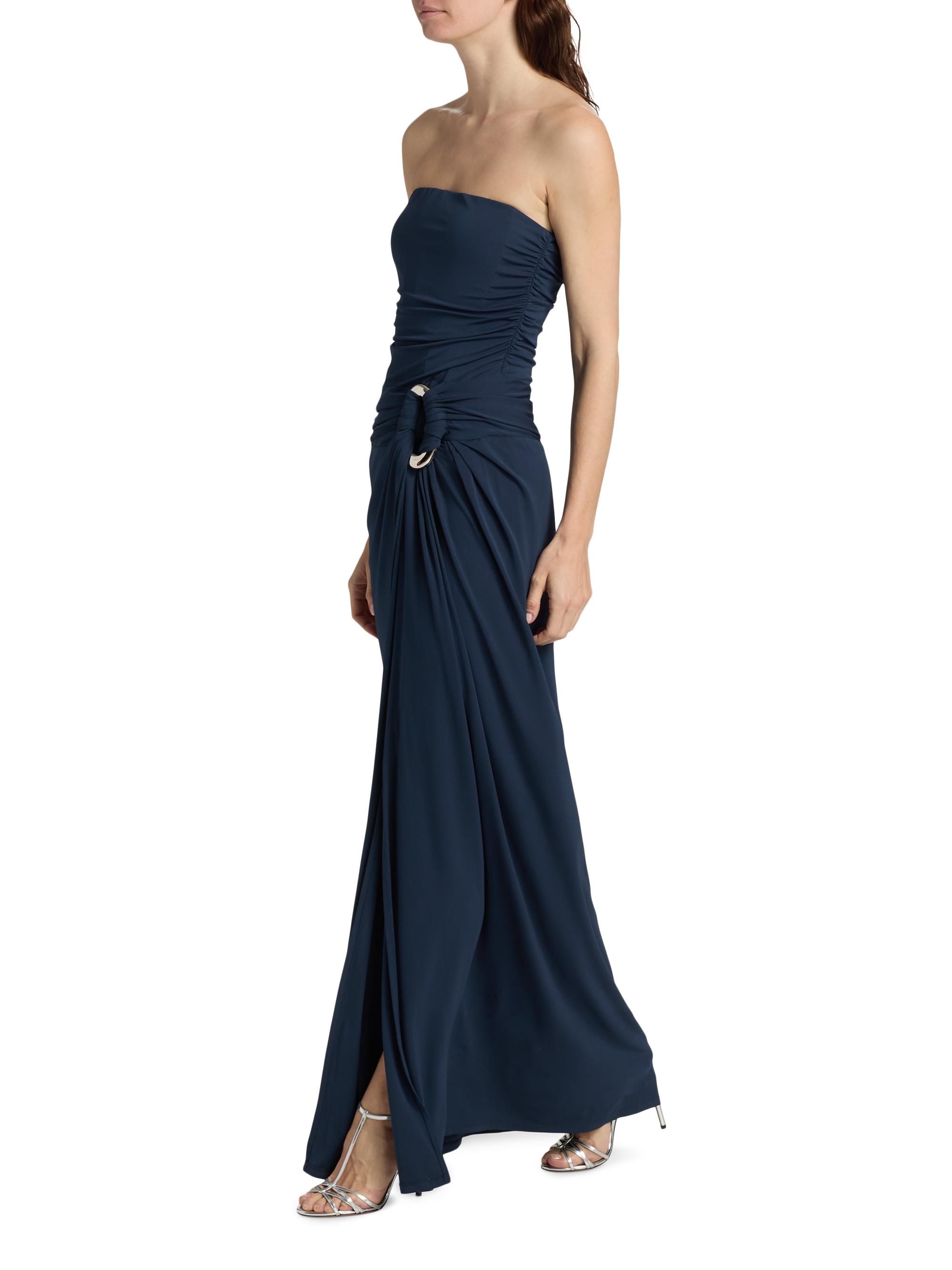 chinese dress ladies Emma Ruffle Maxi Dress – No Strings Dress Hire main image 1