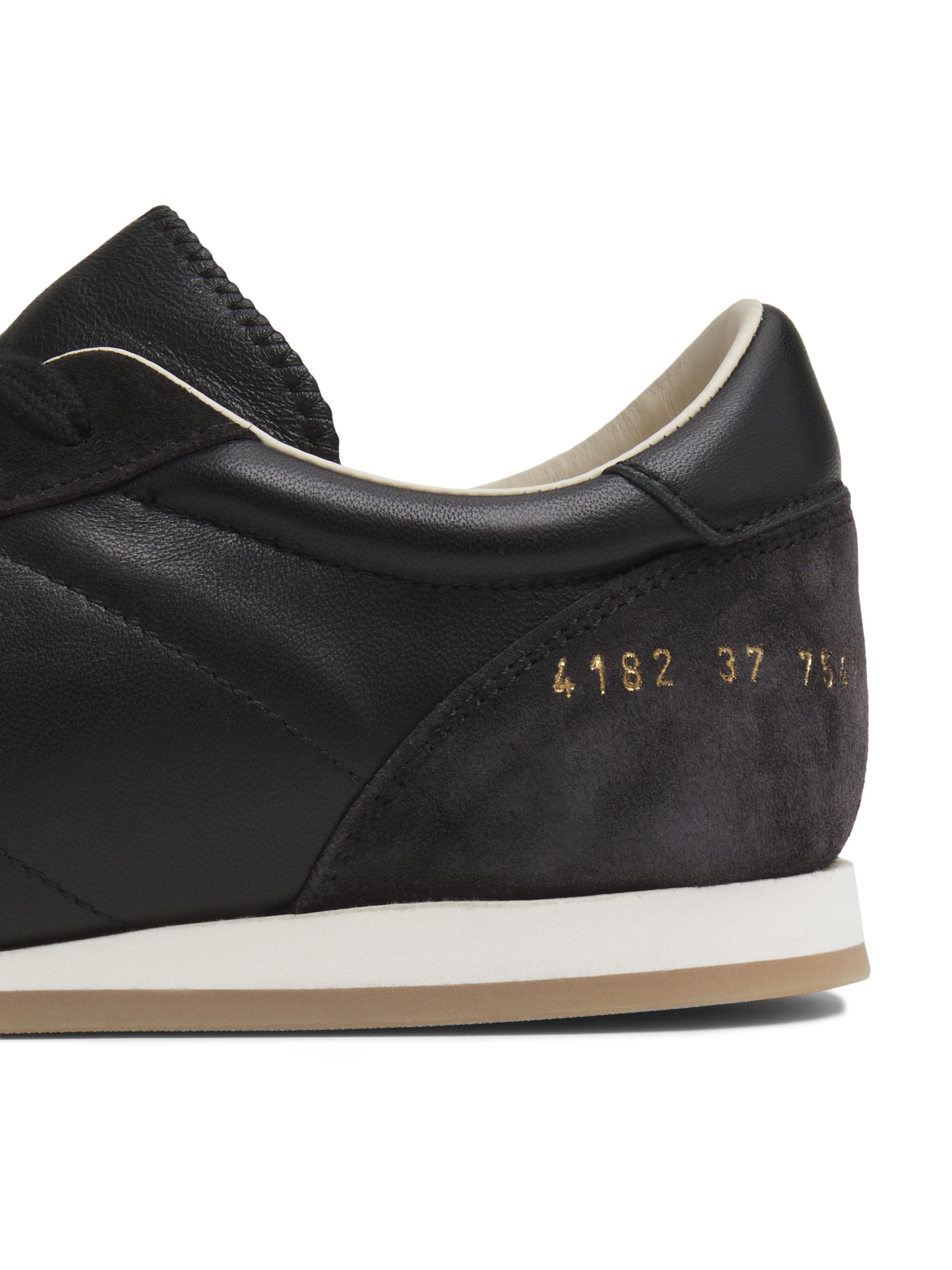 Common Projects Minimal Runner Suede & Leather Sneakers | Saks