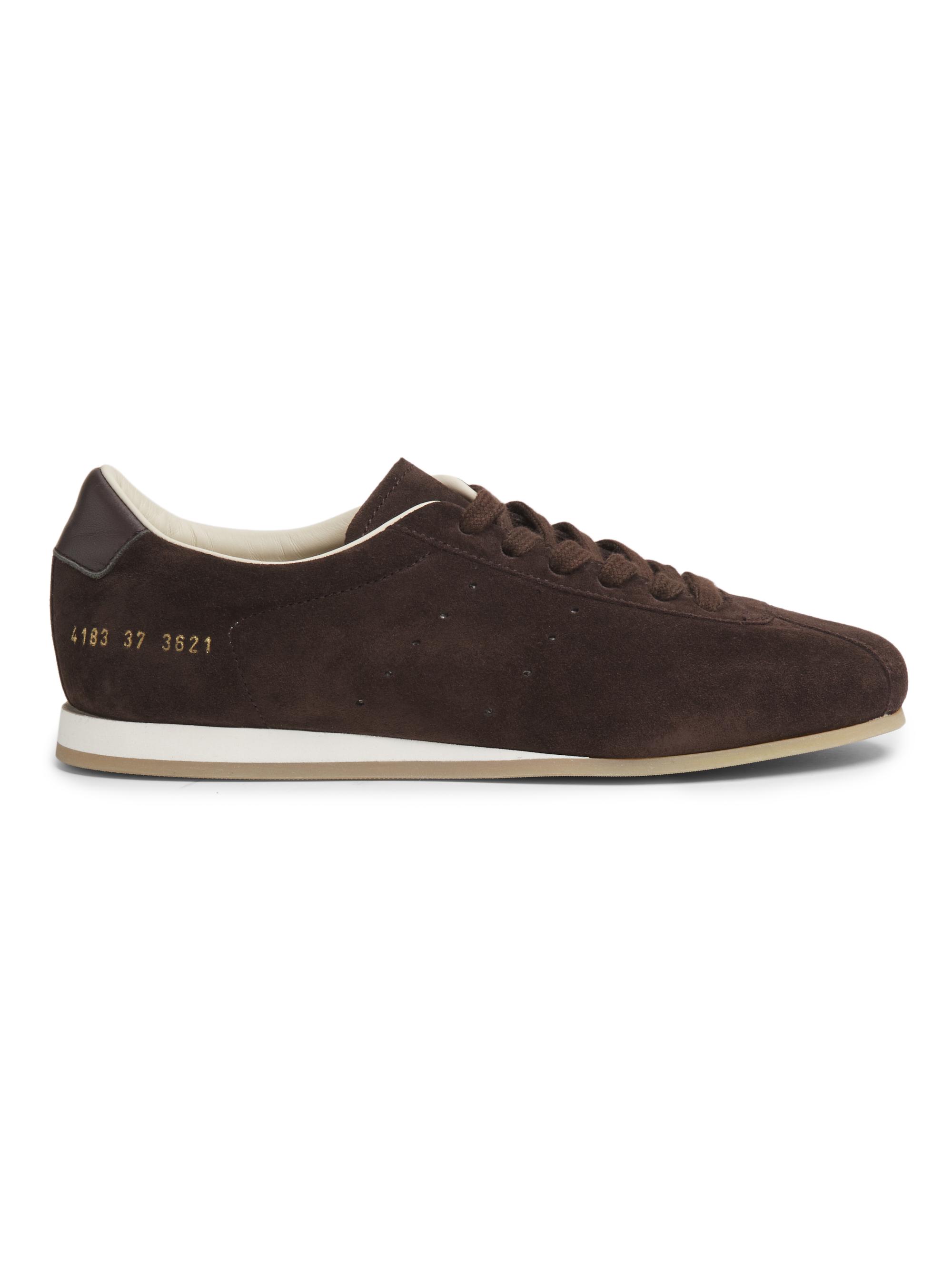Common Projects Women's Suede & Leather Lace-Up Sneakers - Brown