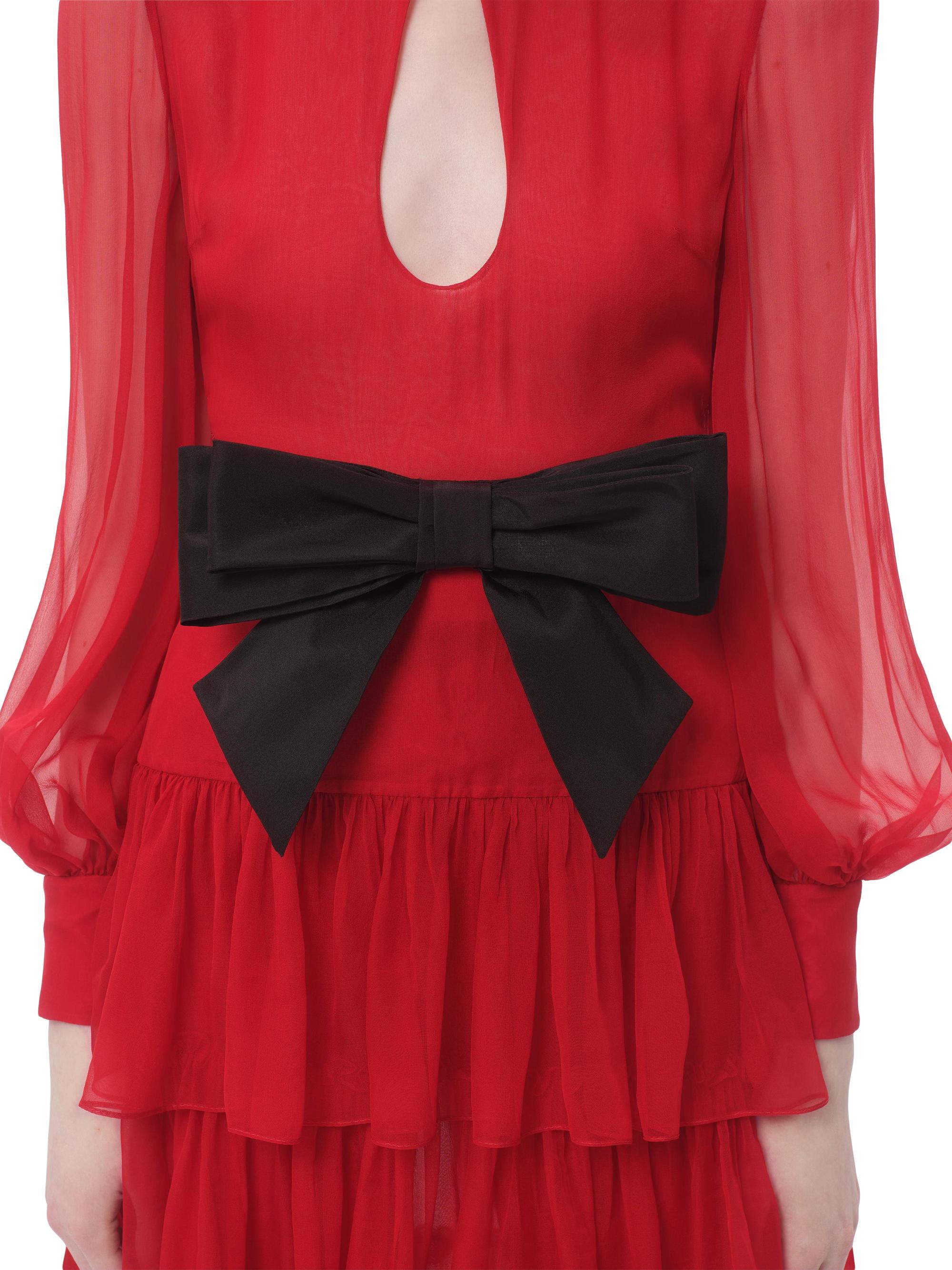 Valentino Garavani Chiffon Long Dress | Saks Fifth Avenue