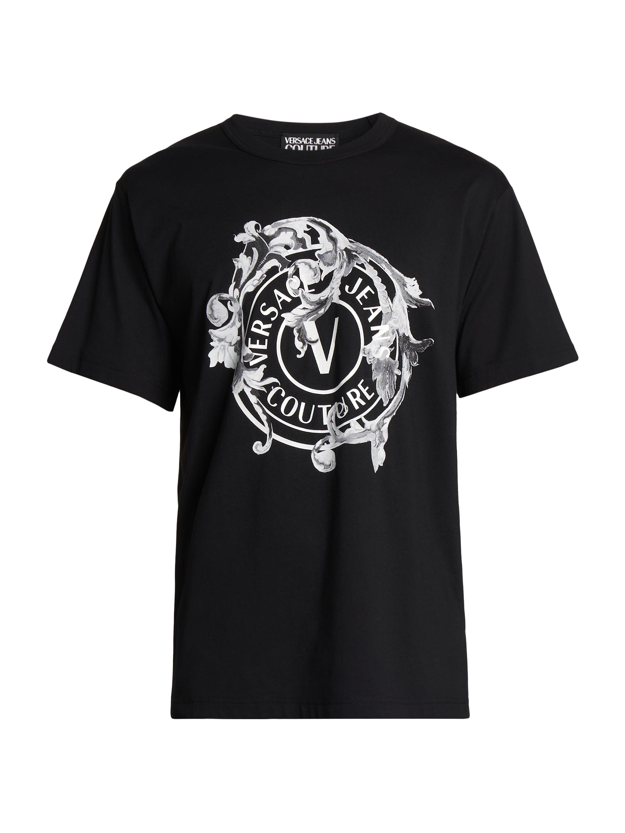 Versace Jeans Couture Logo Cotton Polo Shirt | Saks Fifth Avenue
