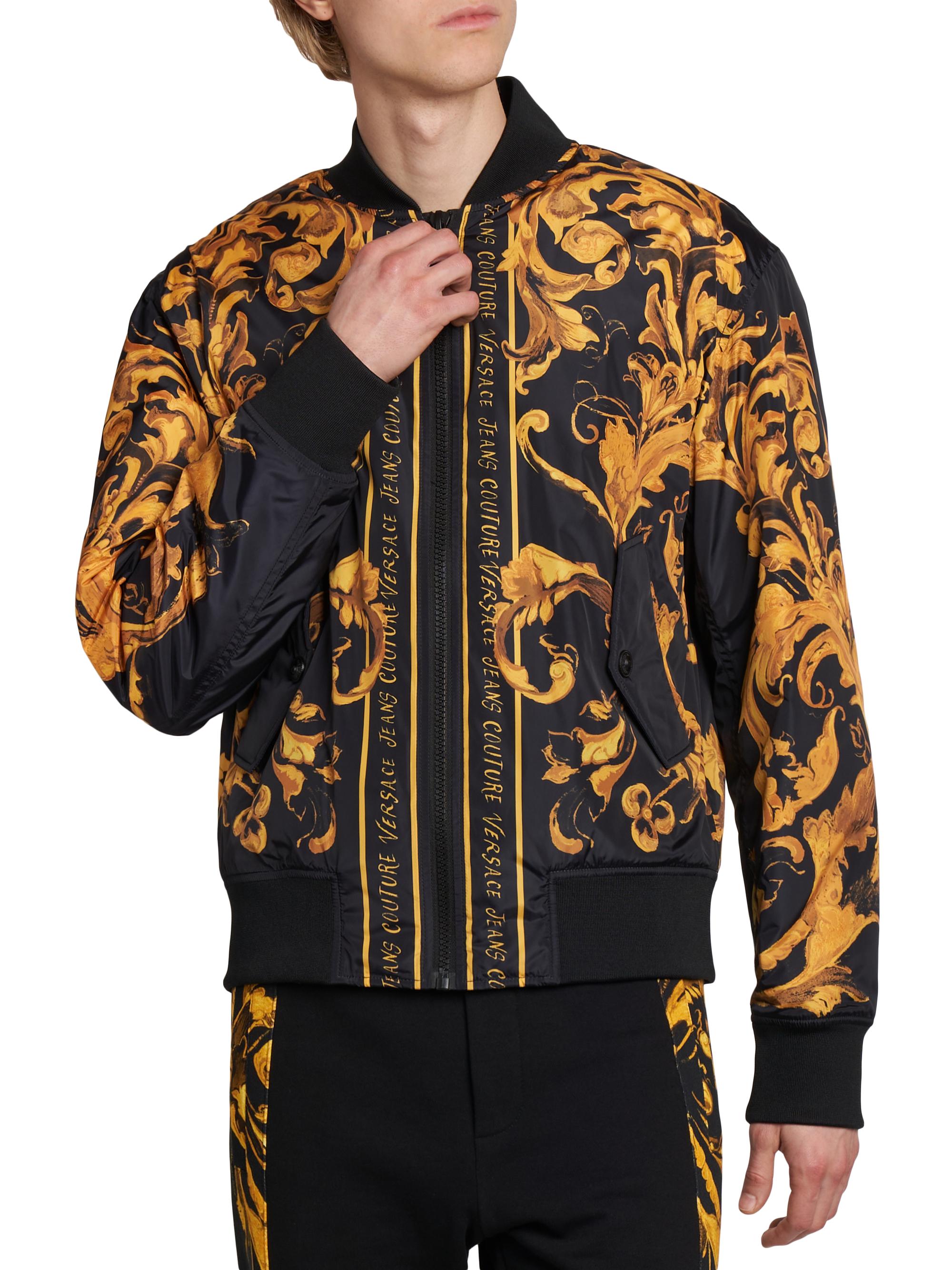 ジャケット・アウター VERSACE track jacket Versace Jeans Couture Barocco Track Jacket | Saks Fifth Avenue