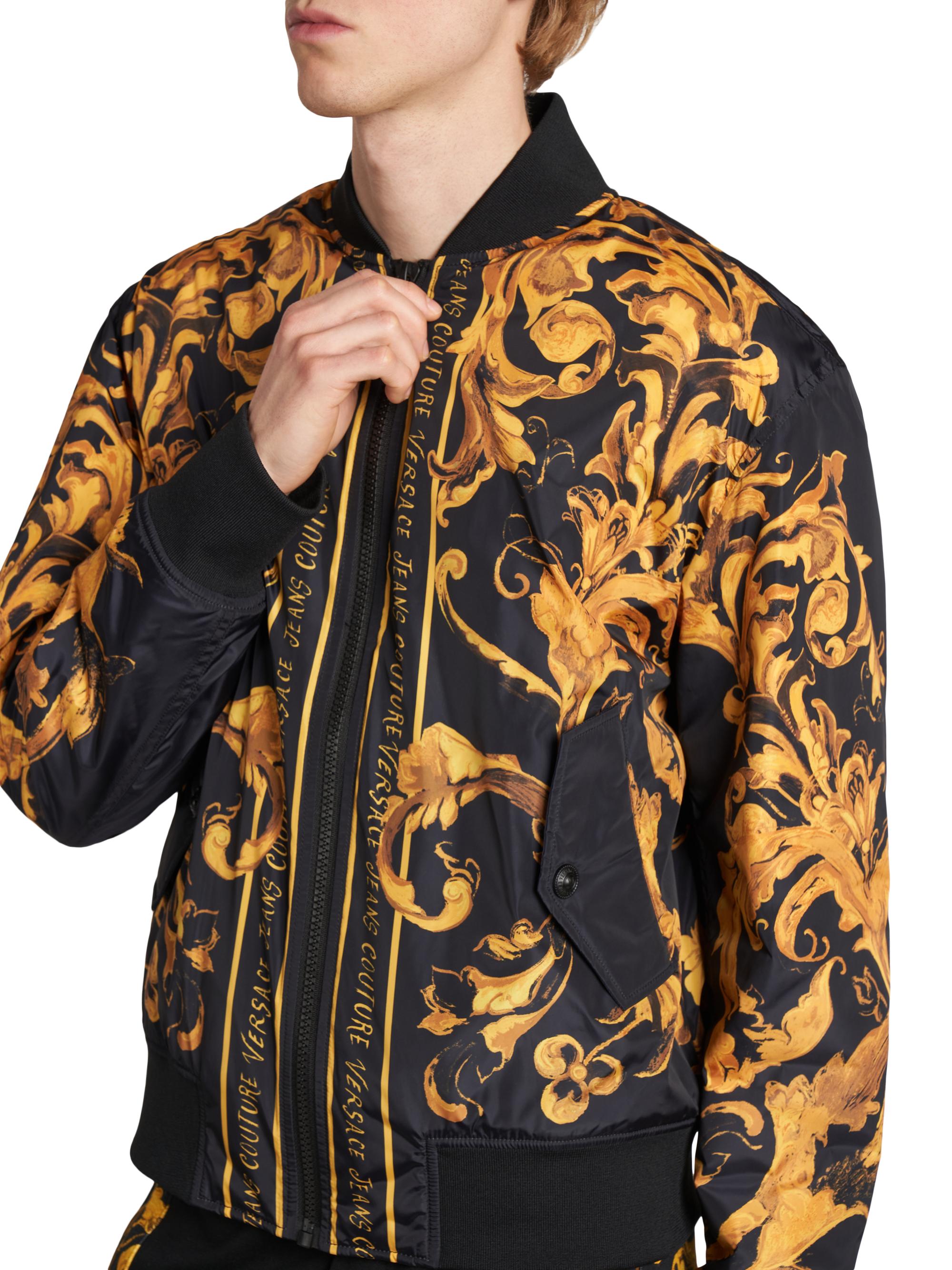 Versace Jeans Couture Barocco Track Jacket | Saks Fifth Avenue
