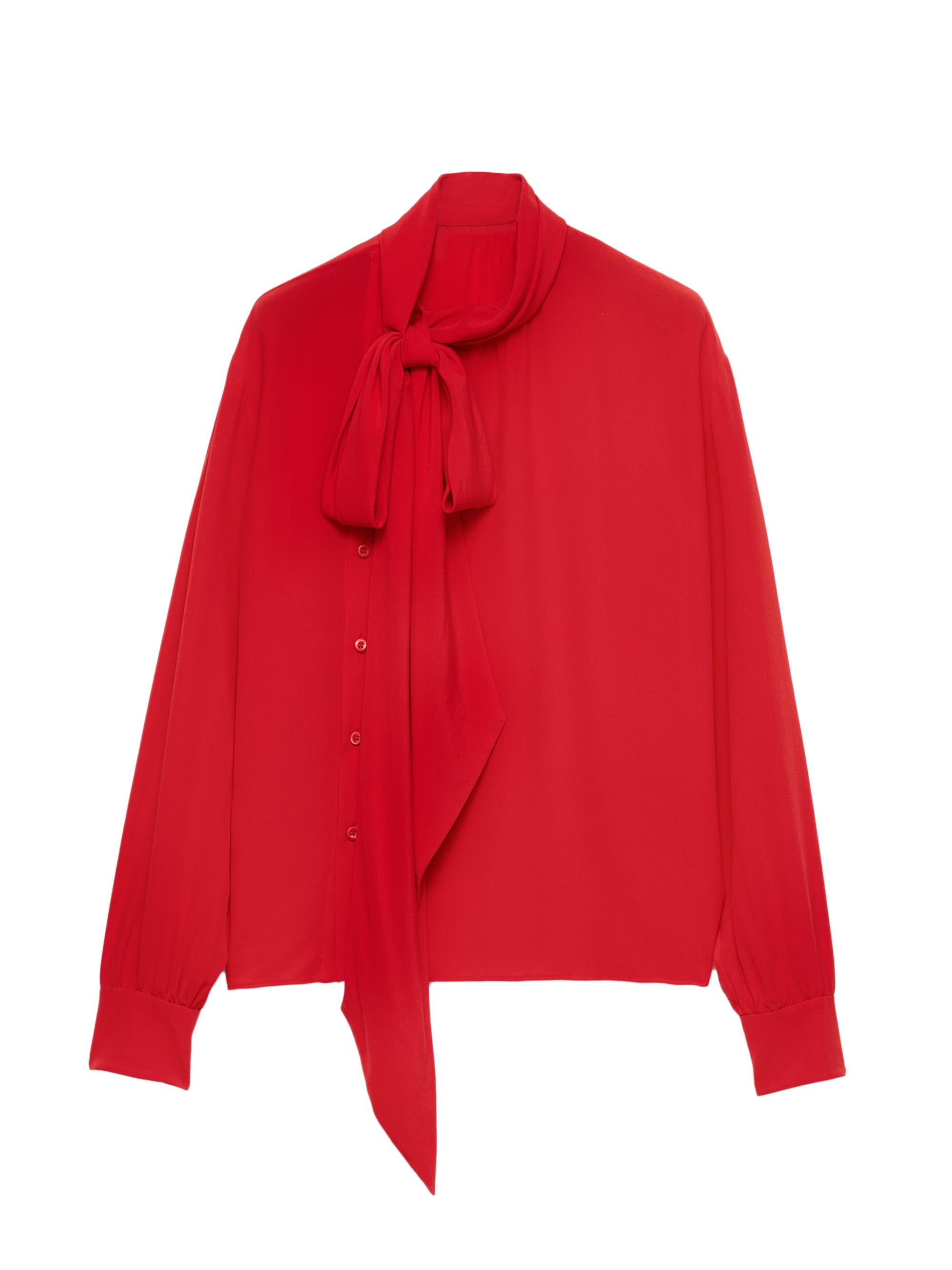 Prada Women's Marocain Shirt - Red