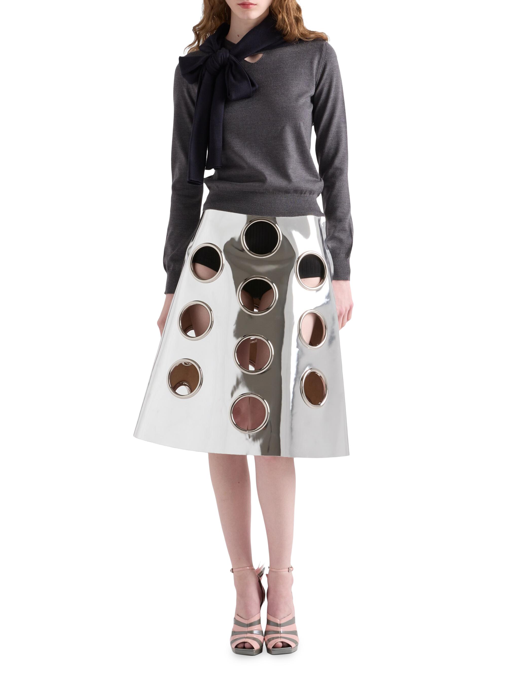 Prada Wool V-Neck Sweater | Saks Fifth Avenue